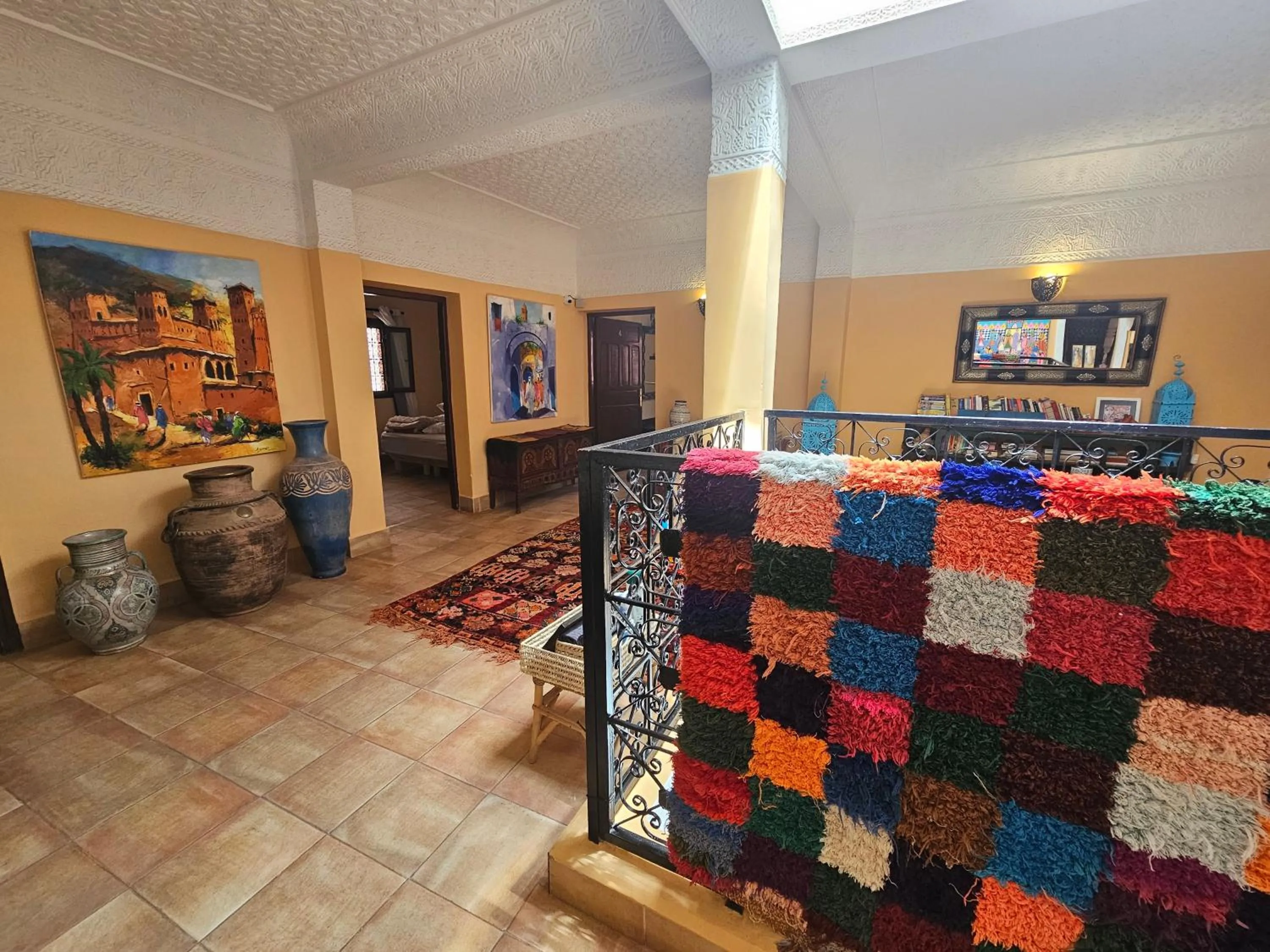 Living room in Riad Dar Rita