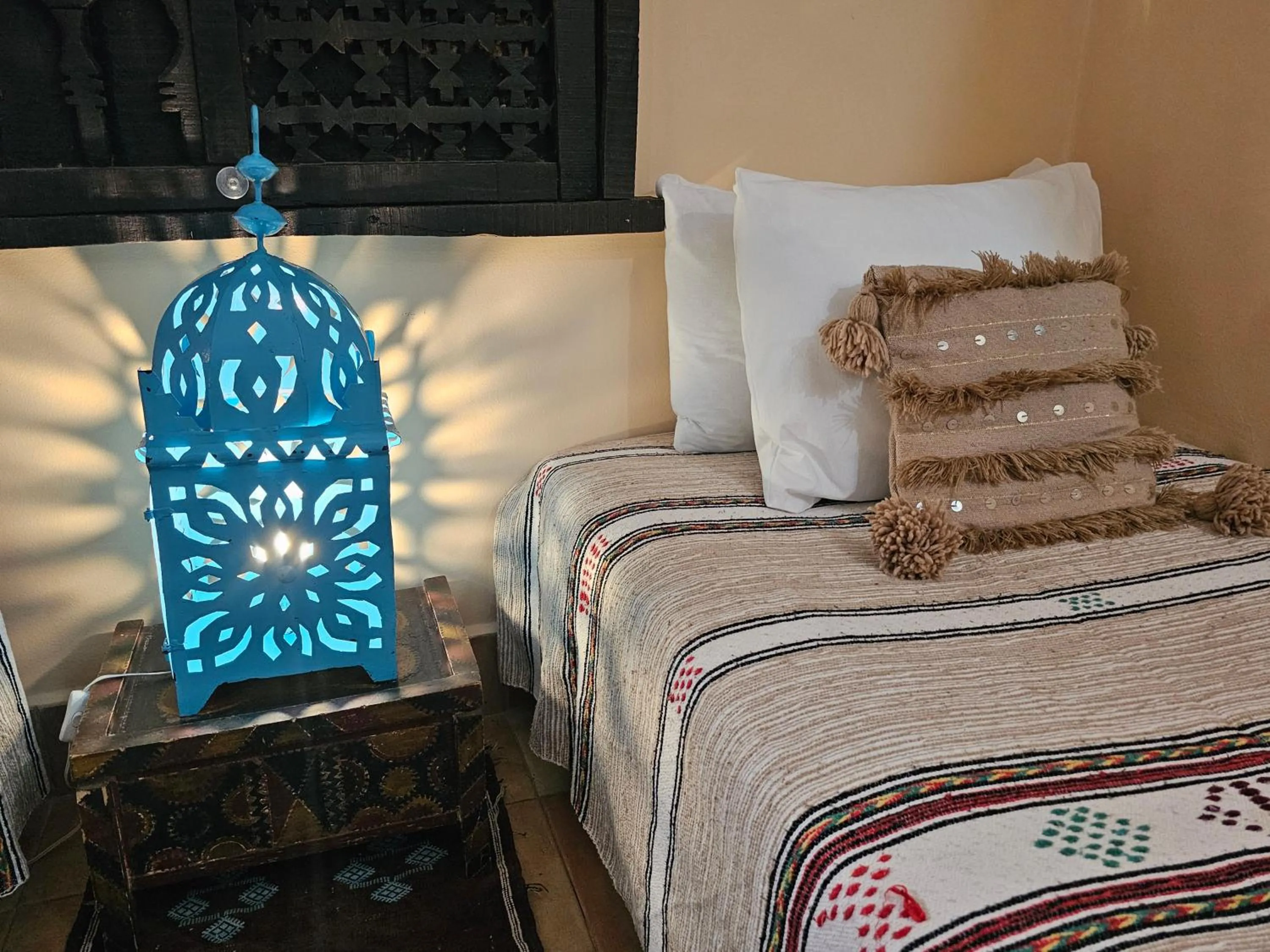Bed in Riad Dar Rita