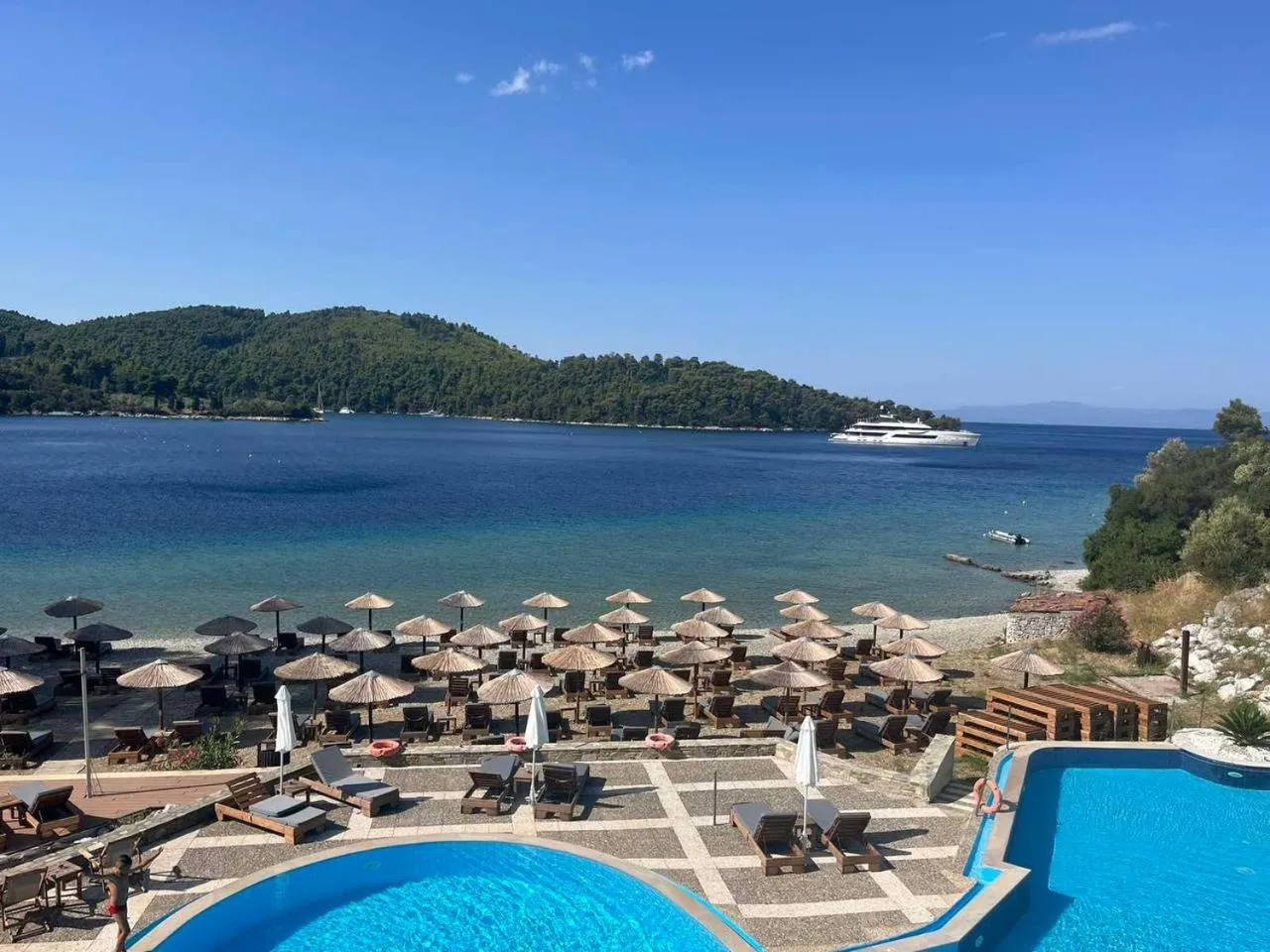 Sea view in Blue Green Bay