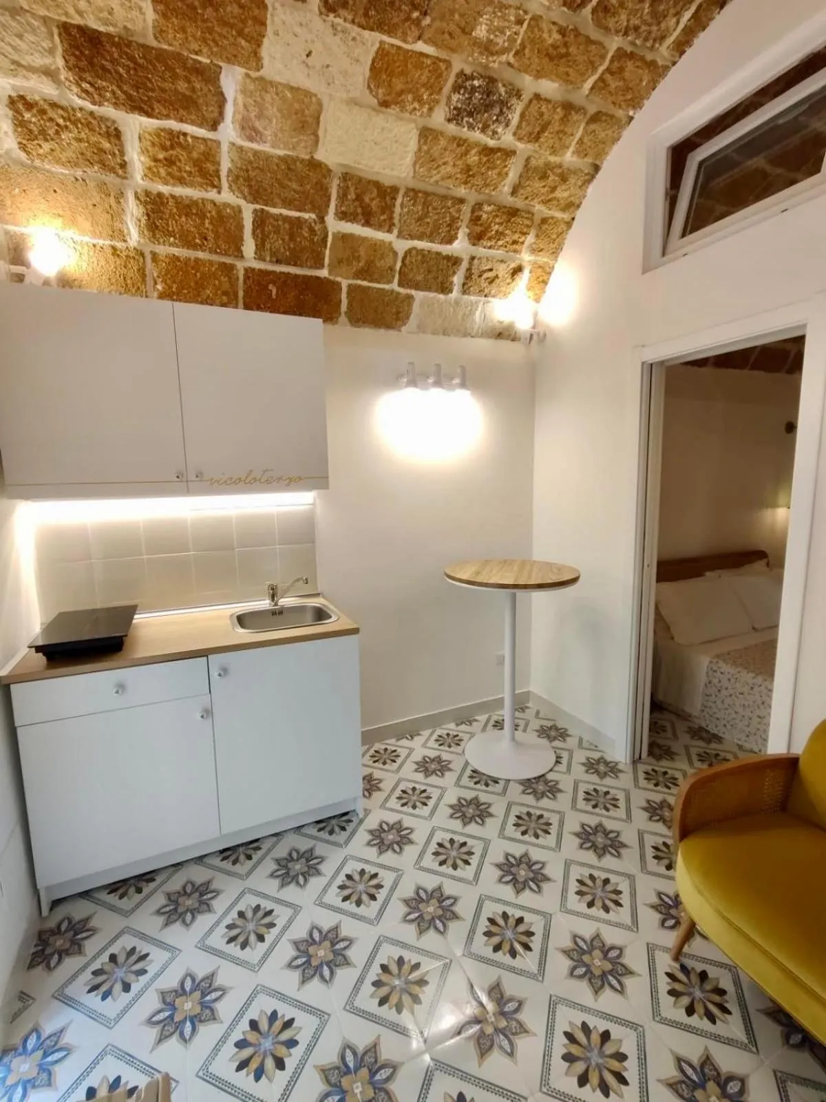 Kitchen or kitchenette in La Via della Giudecca