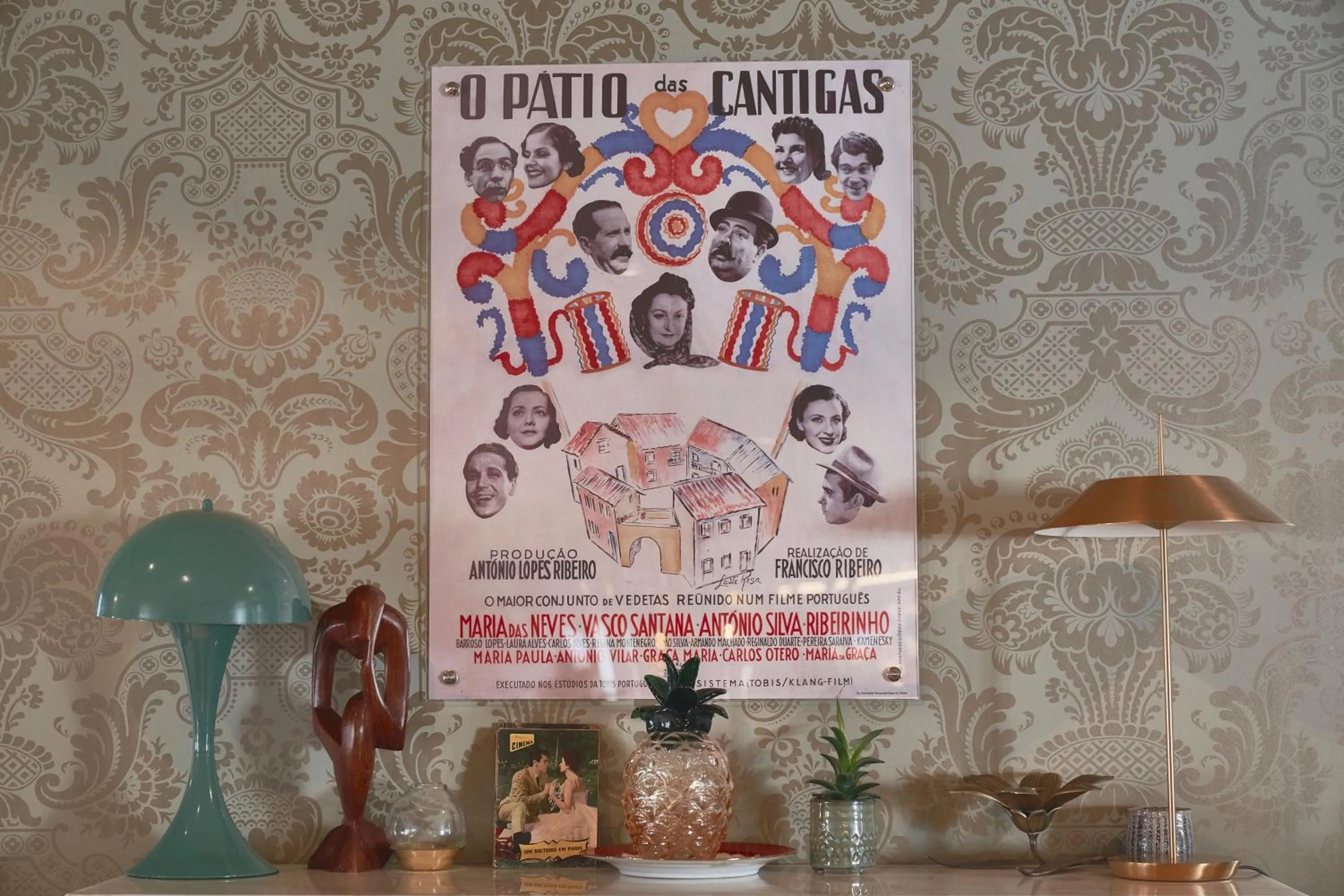 Decorative detail in O Artista Suites by Europe