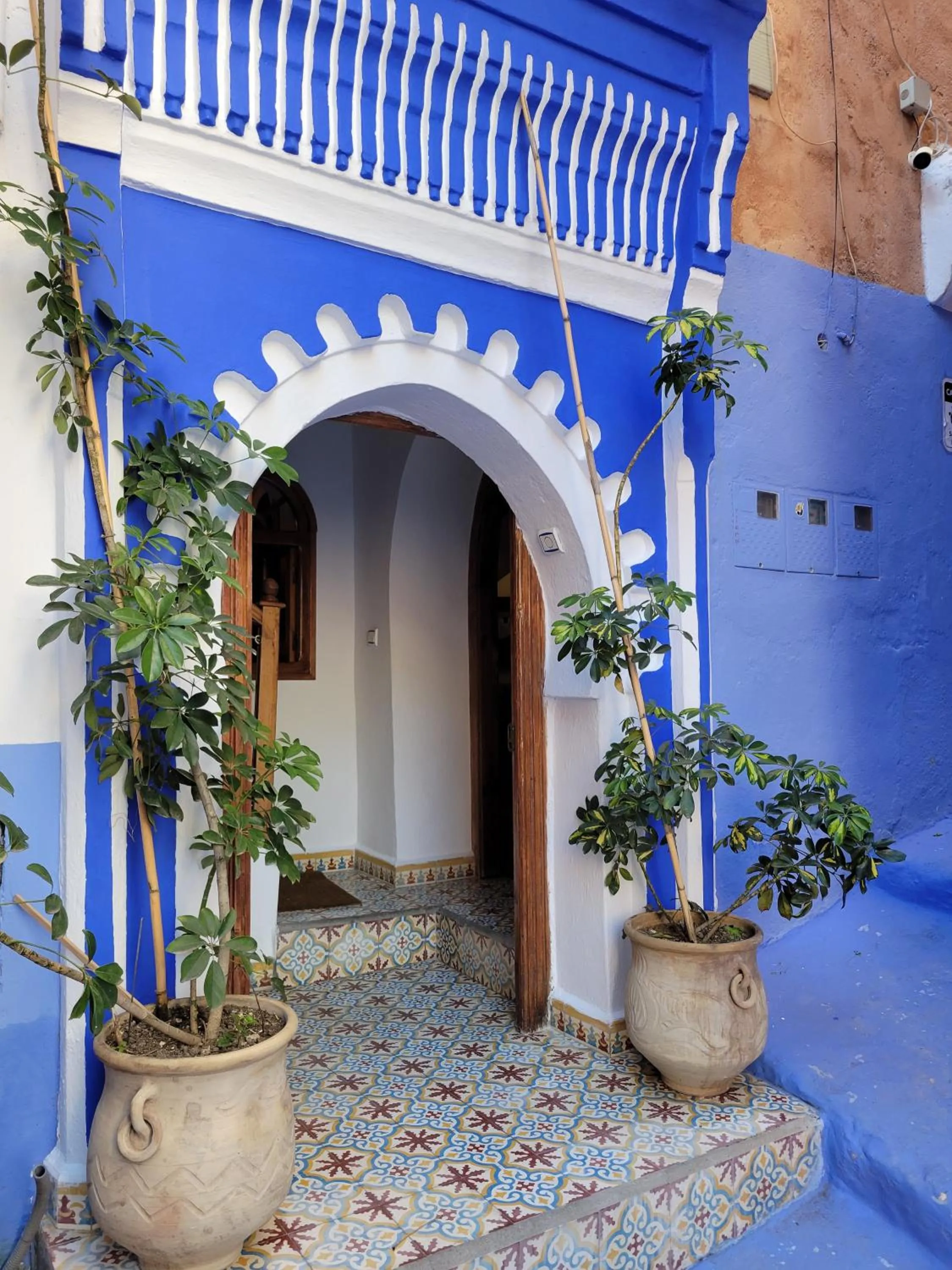 Facade/entrance in dar solaiman