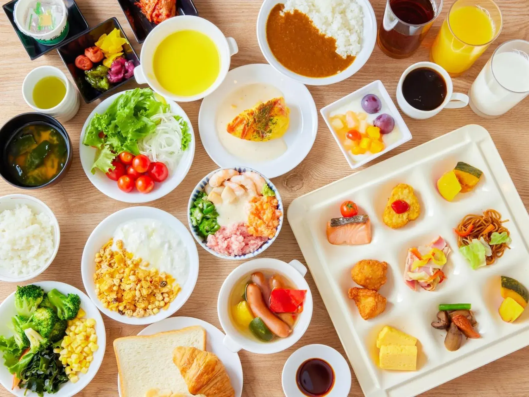 Buffet breakfast in Hotel Shuranza Chiba Buffet breakfast in Hotel Shuranza Chiba