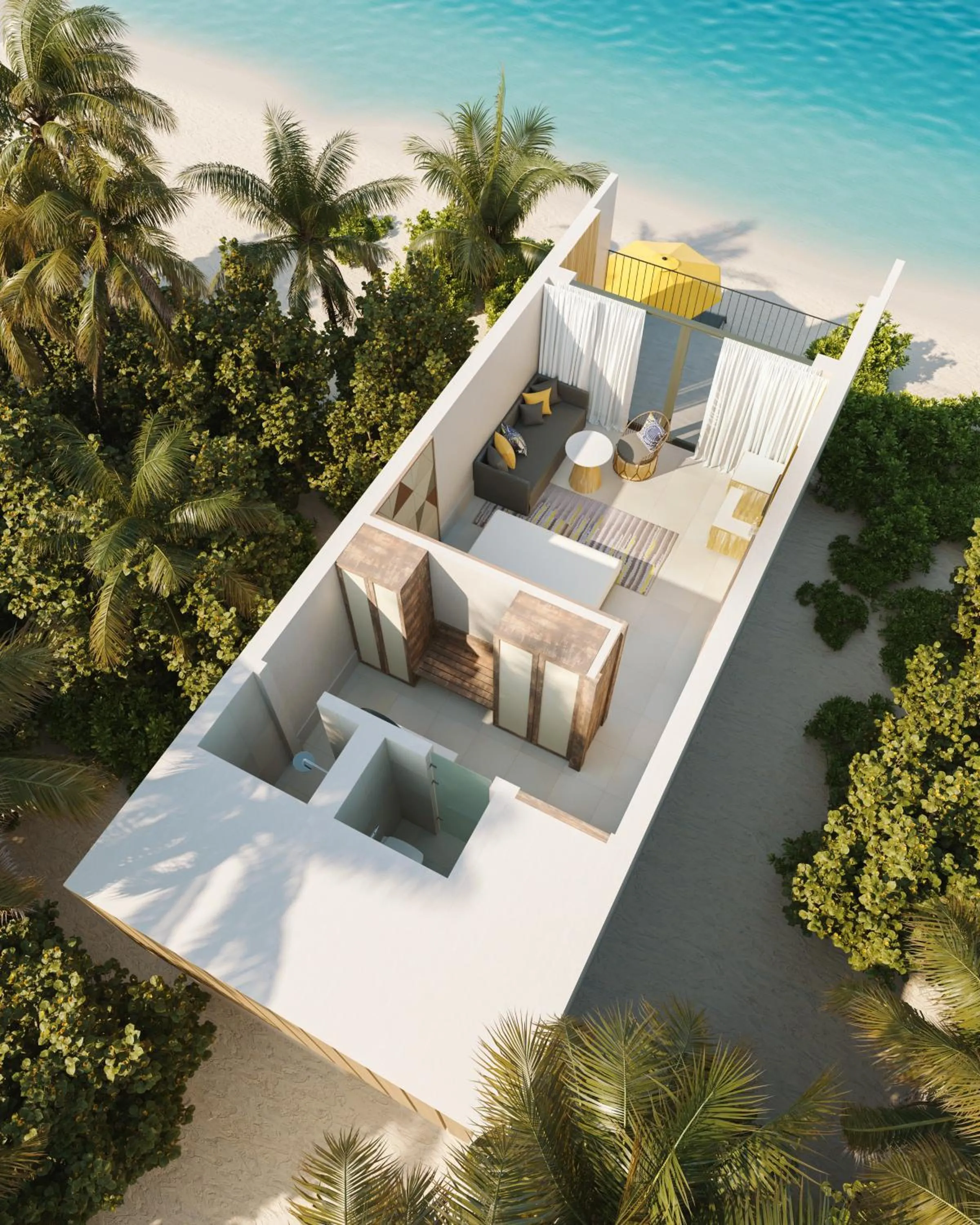 Floor plan in Hard Rock Hotel Maldives - FREE transfer for stays until 21st Dec 2025 and 11th Jan to 30th Apr 2026