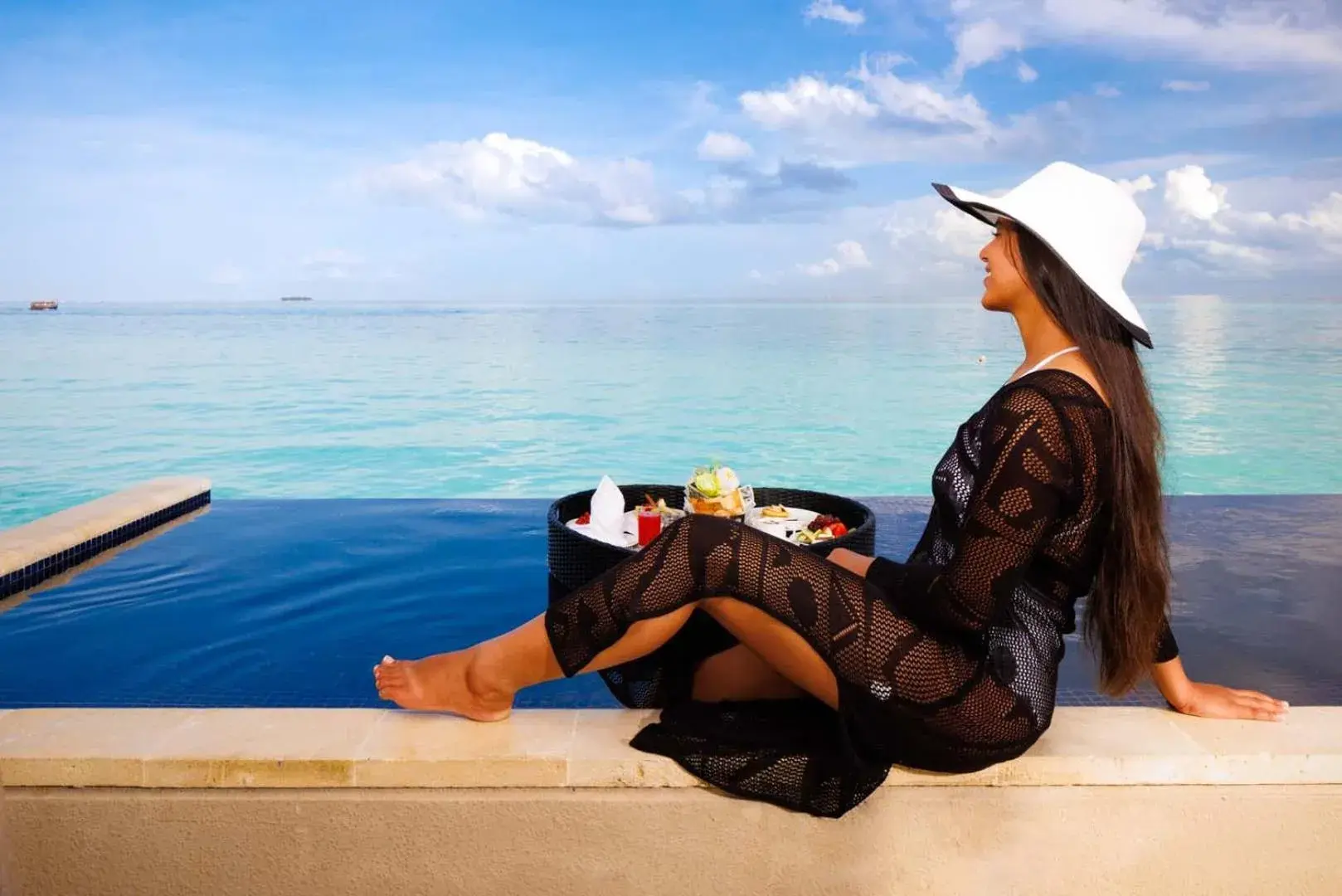 Swimming pool in Hard Rock Hotel Maldives - FREE transfer for stays until 21st Dec 2025 and 11th Jan to 30th Apr 2026 Swimming pool in Hard Rock Hotel Maldives - FREE transfer for stays until 21st Dec 2025 and 11th Jan to 30th Apr 2026