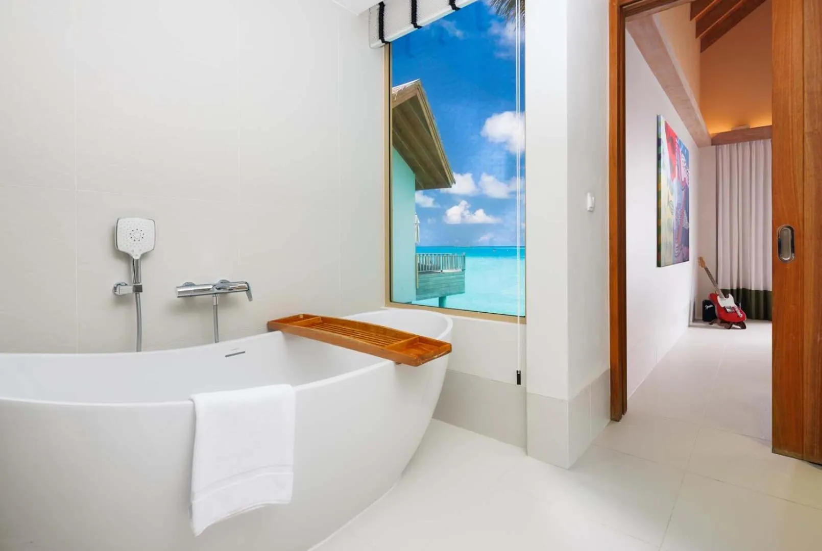 Bathroom in Hard Rock Hotel Maldives - FREE transfer for stays from 01st Mar to 31st Oct 2026