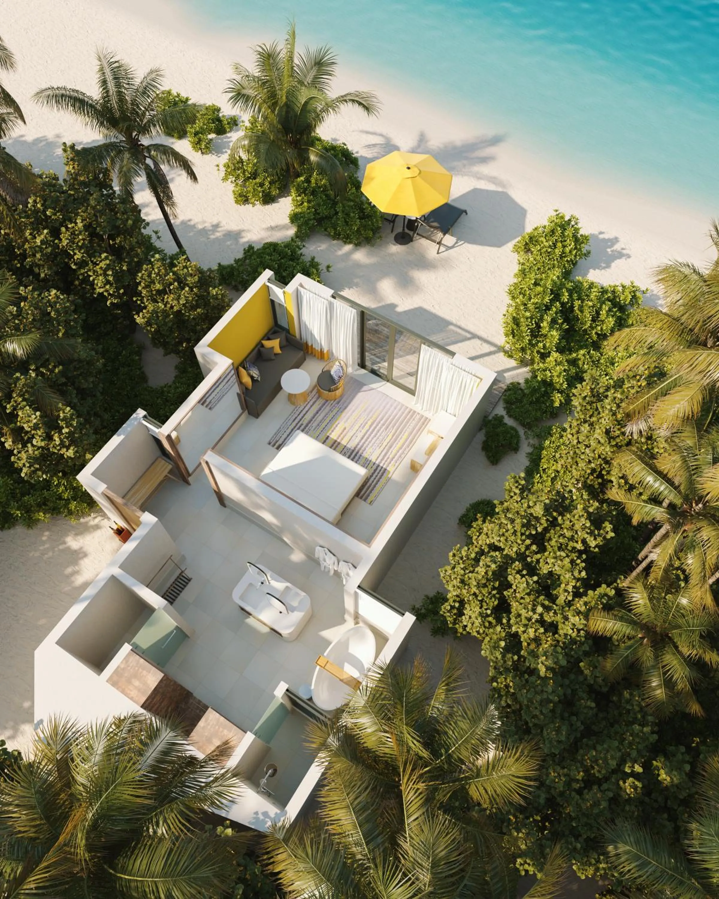 Floor plan in Hard Rock Hotel Maldives - FREE transfer for stays from 01st Mar to 31st Oct 2026