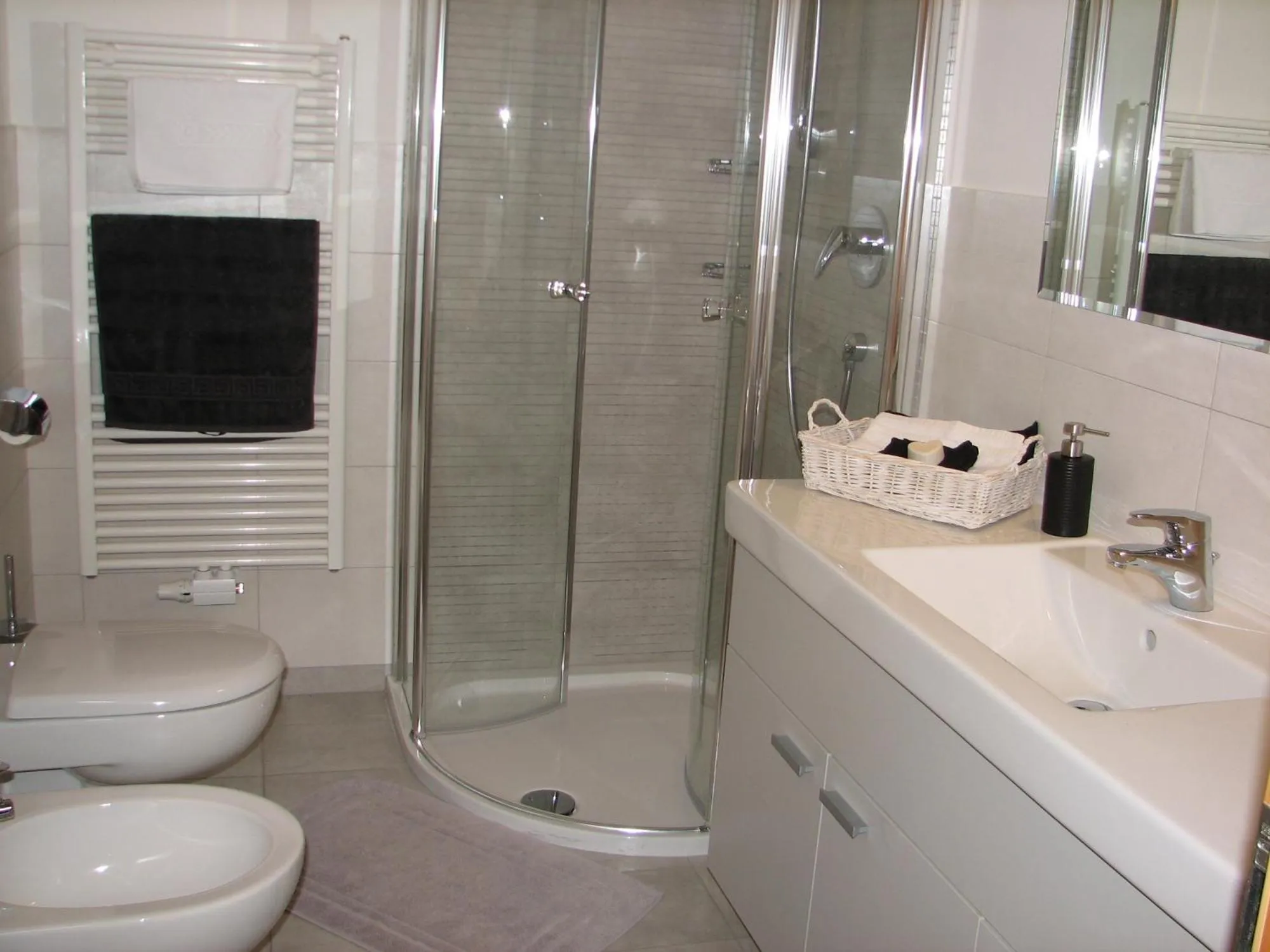 Shower in Residence Prapoz