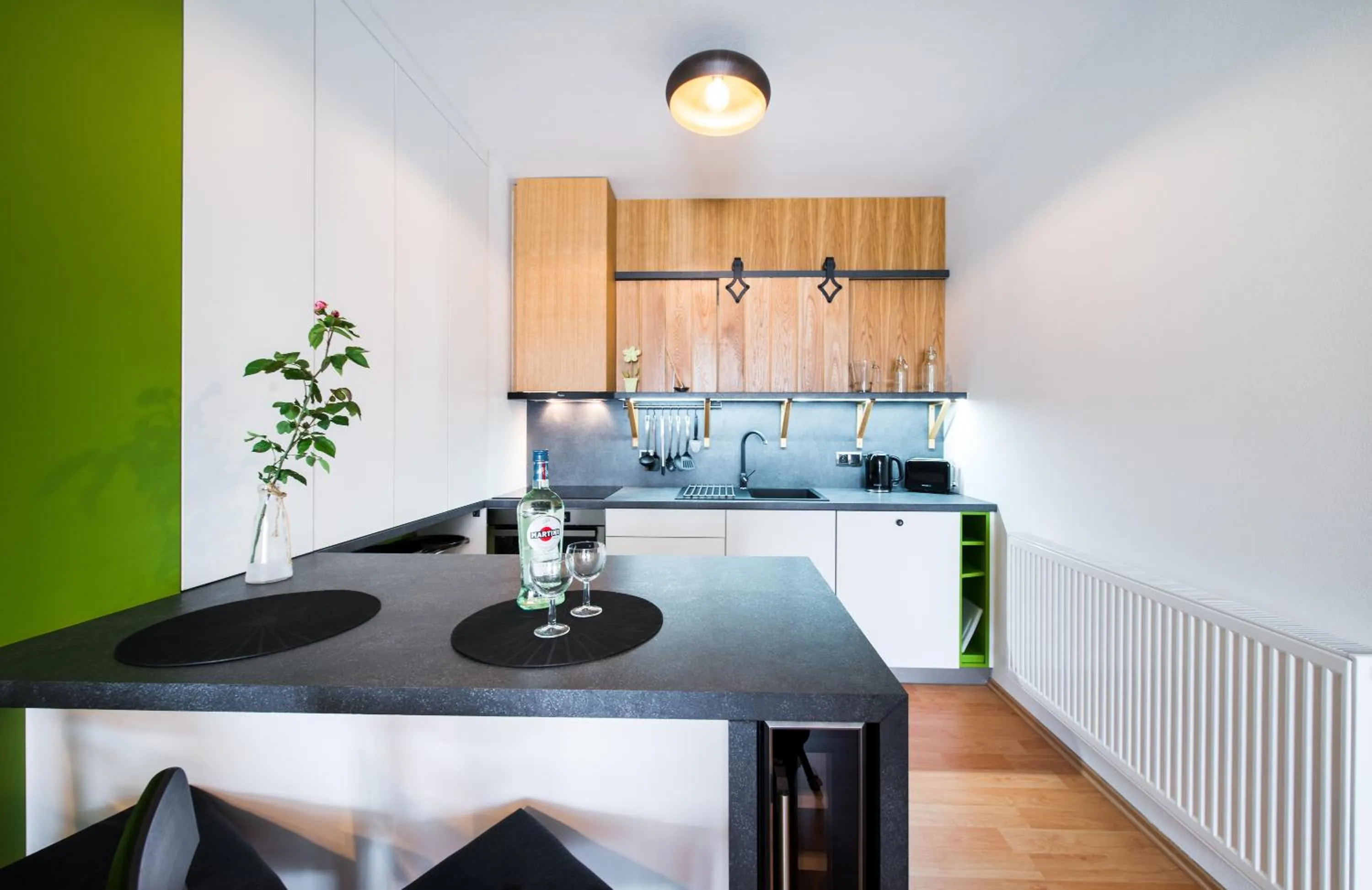 Kitchen or kitchenette in RELAX PARK Třeboň I