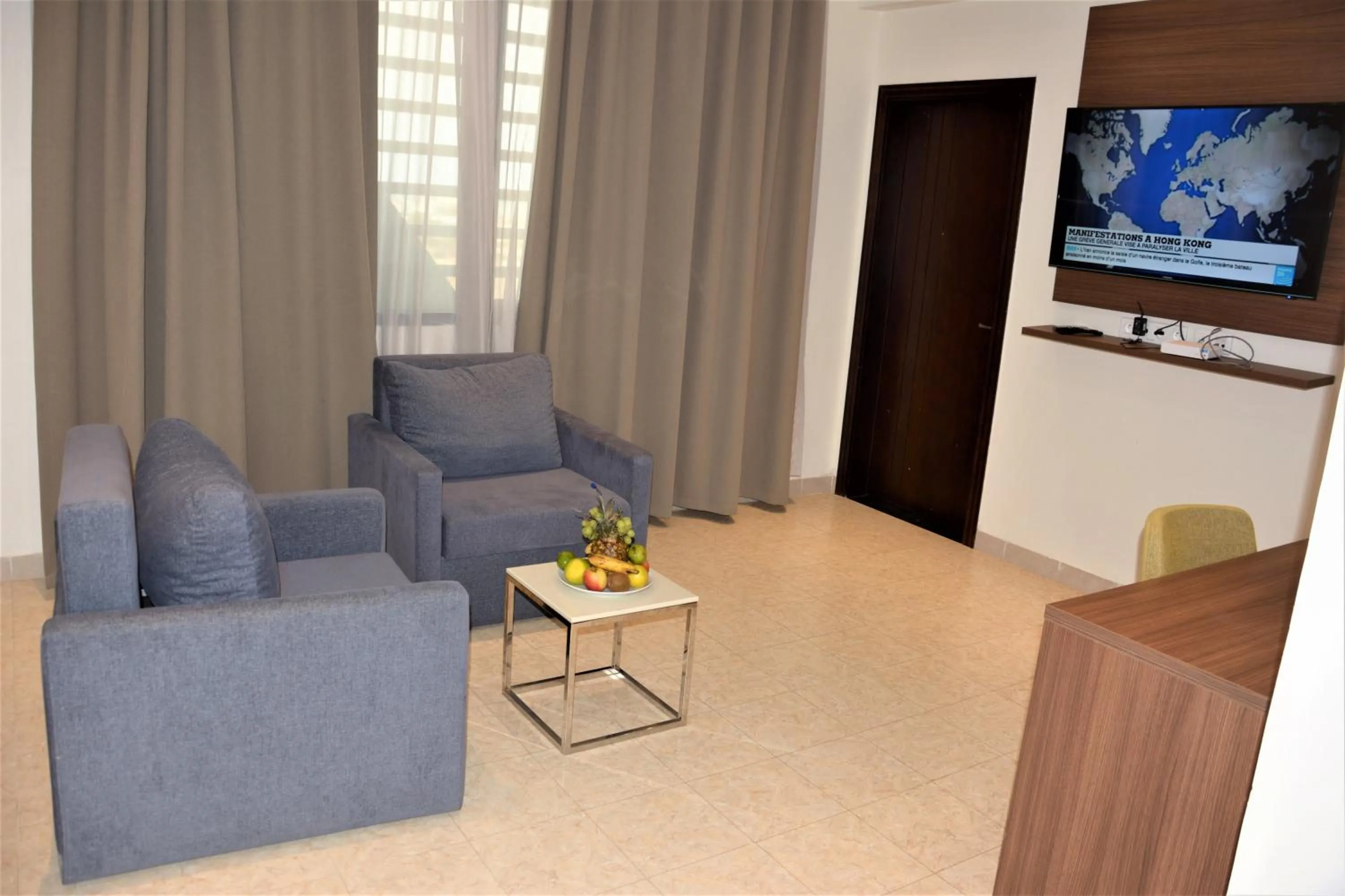 Seating area in Capital Hotel Djibouti