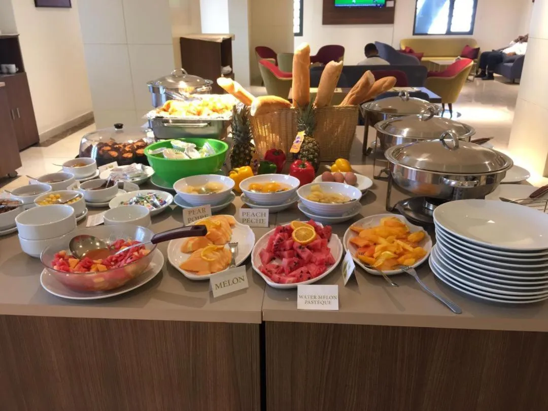 Buffet breakfast in Capital Hotel Djibouti