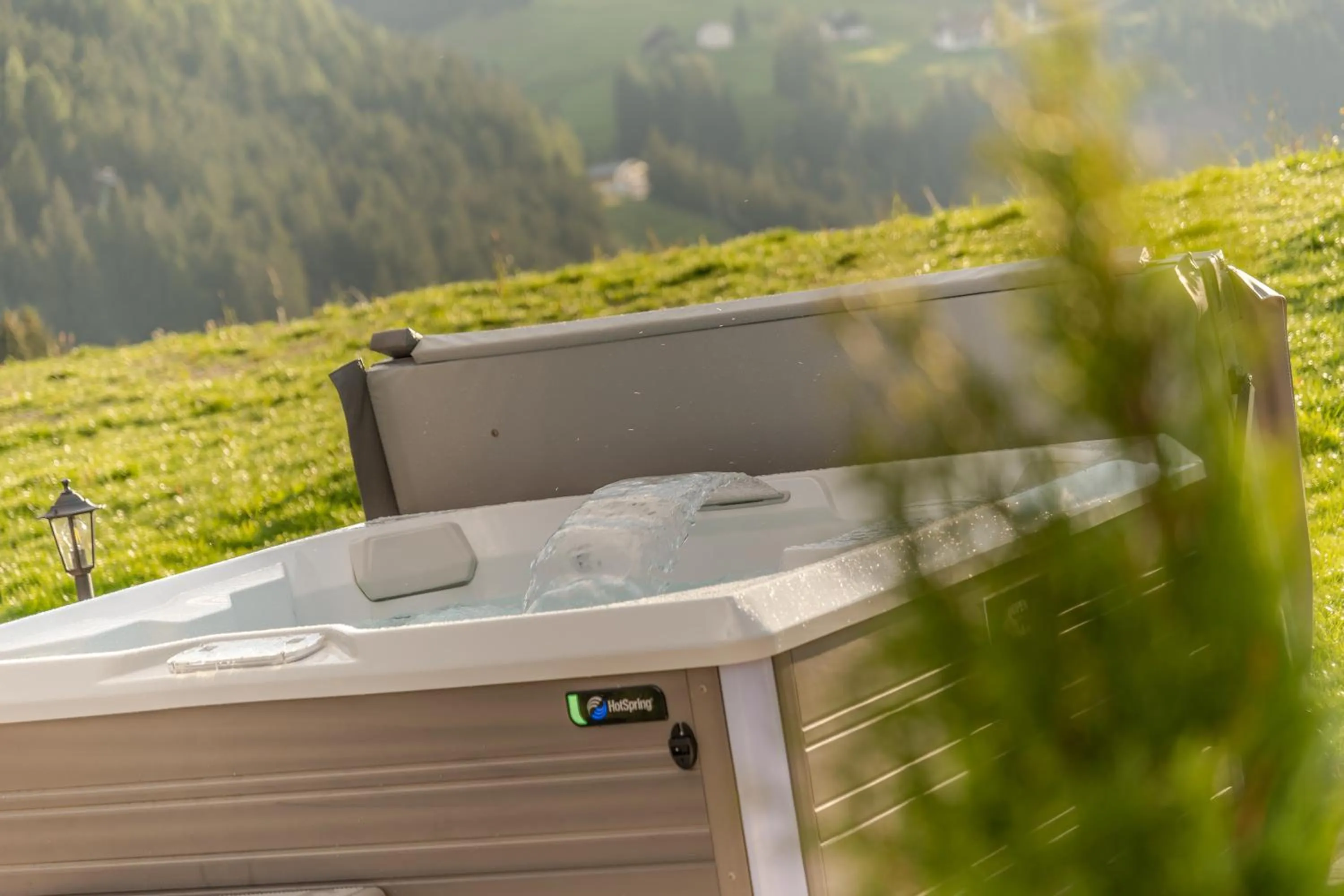 Hot Tub in Hotel Rodella