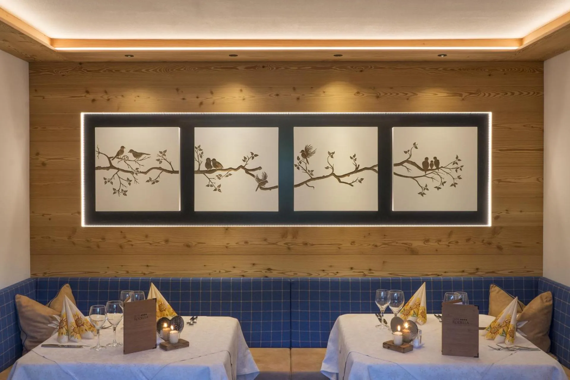 Restaurant/places to eat in Hotel Rodella