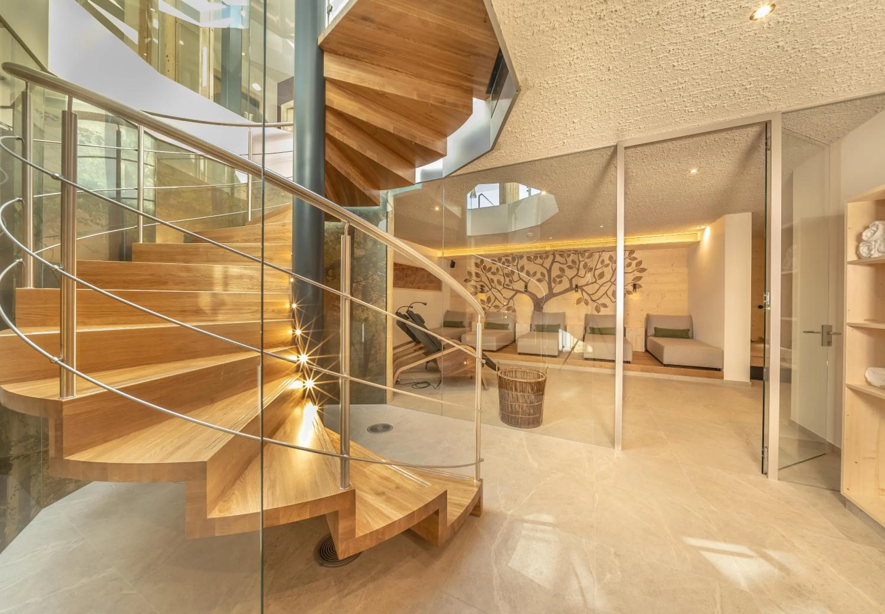 Spa and wellness centre/facilities in Hotel Rodella