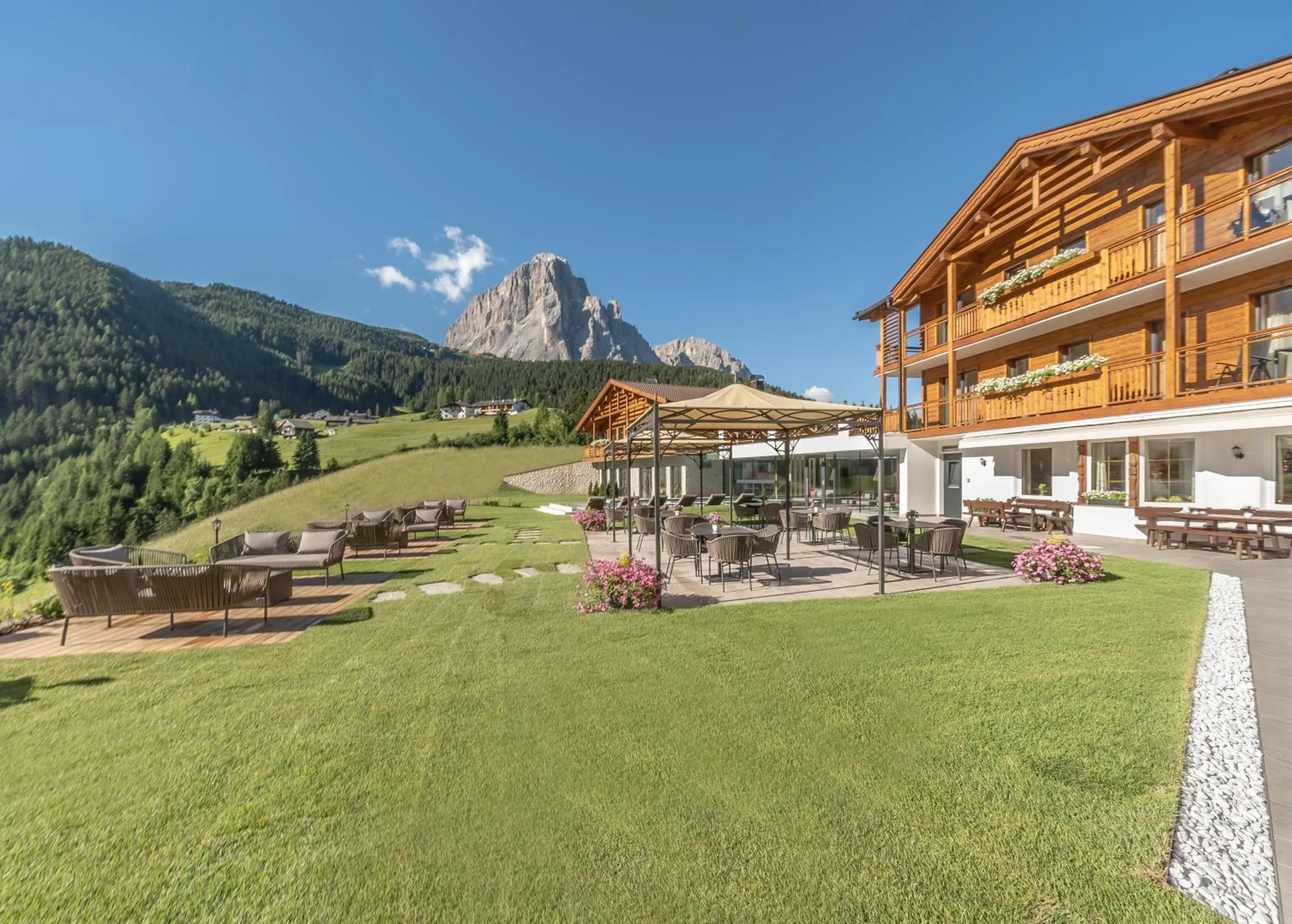 Property building in Hotel Rodella