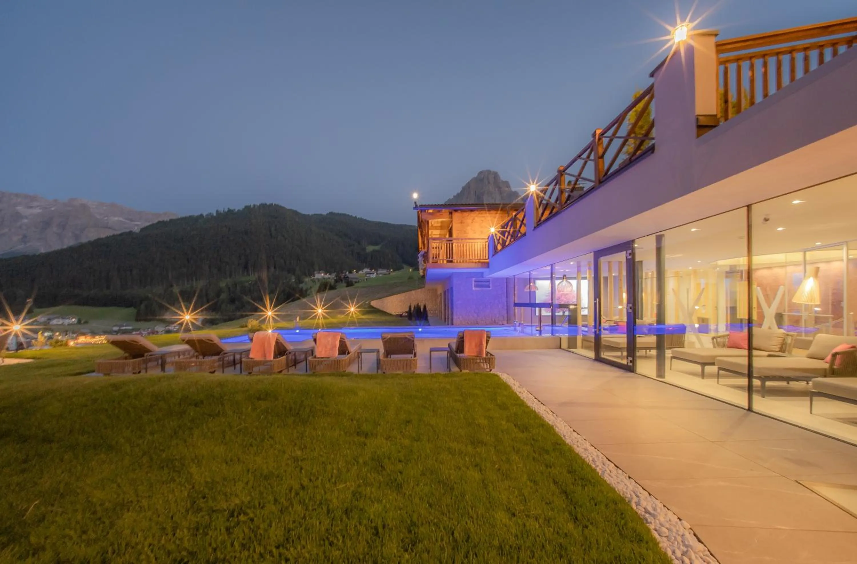 Spa and wellness centre/facilities in Hotel Rodella