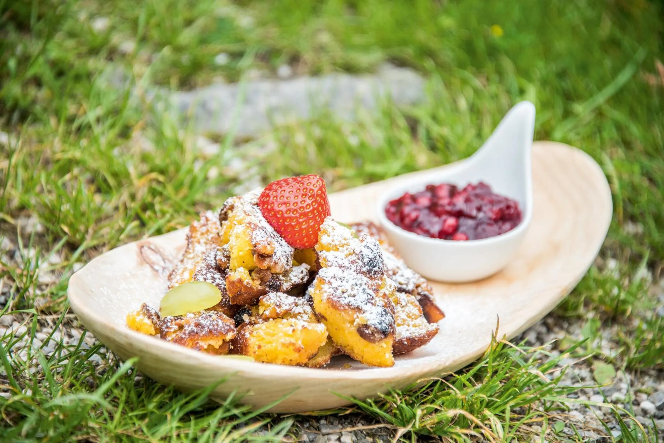 Food close-up in Vitaurina Royal Hotel