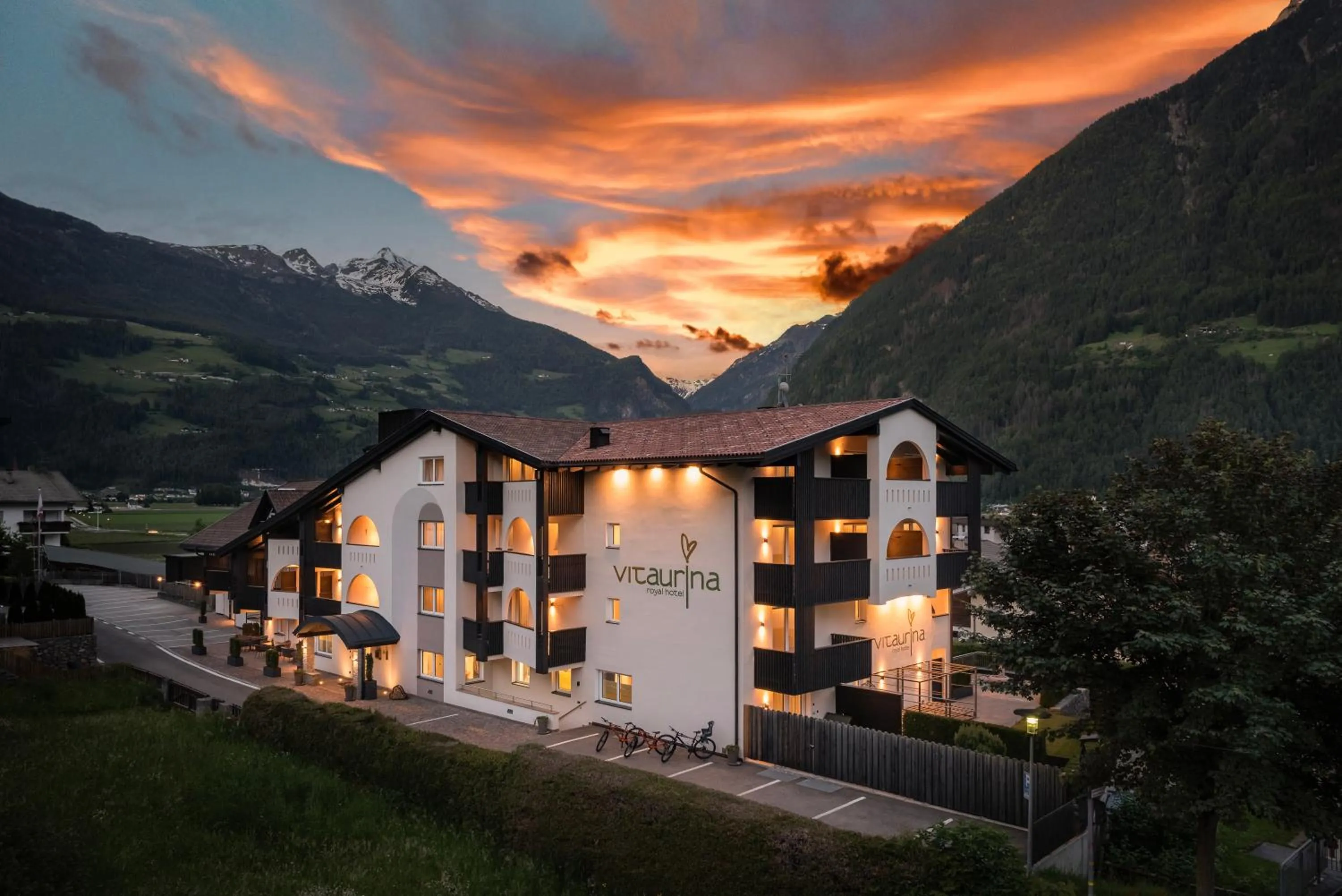 Property building in Vitaurina Royal Hotel