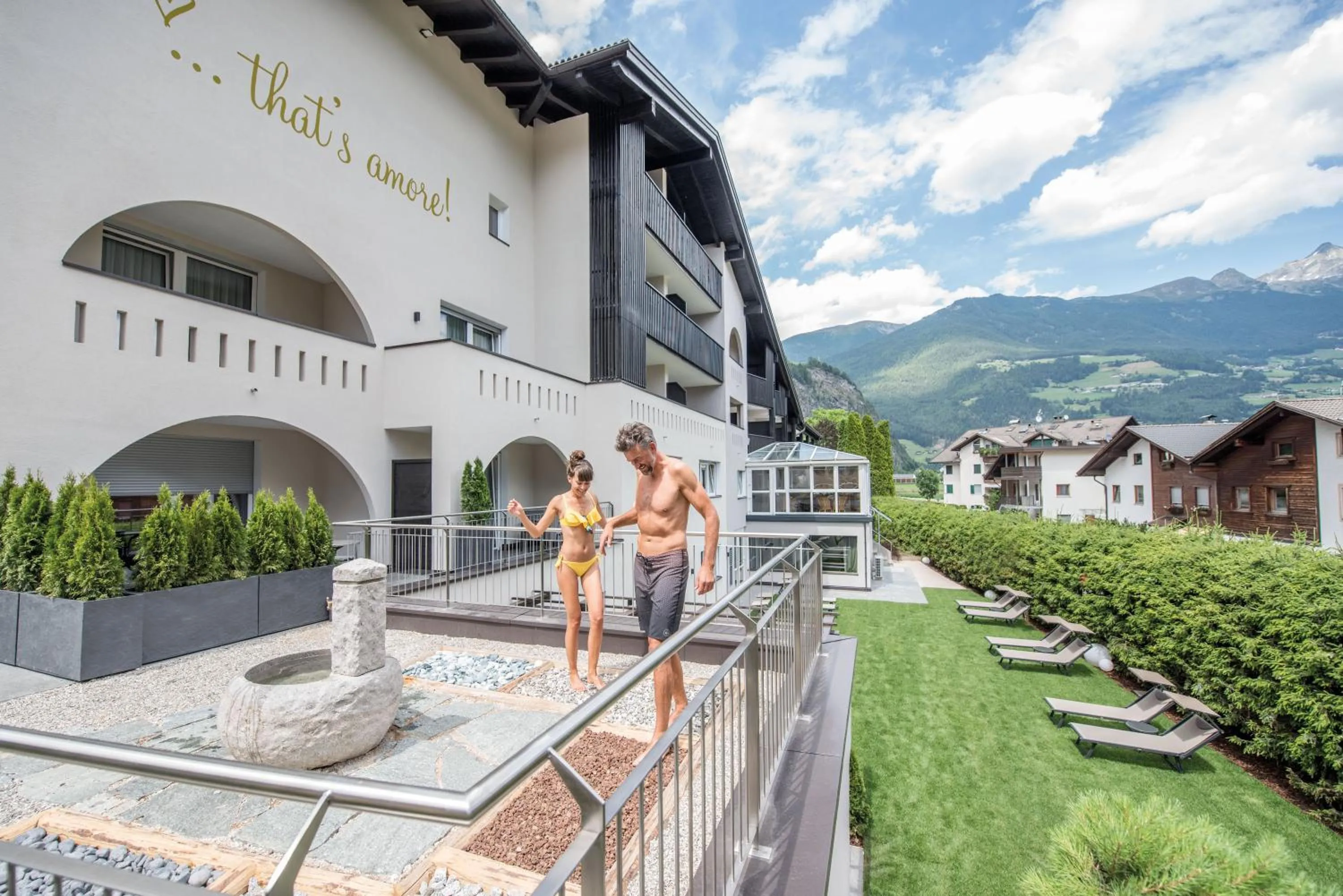 Patio in Vitaurina Royal Hotel