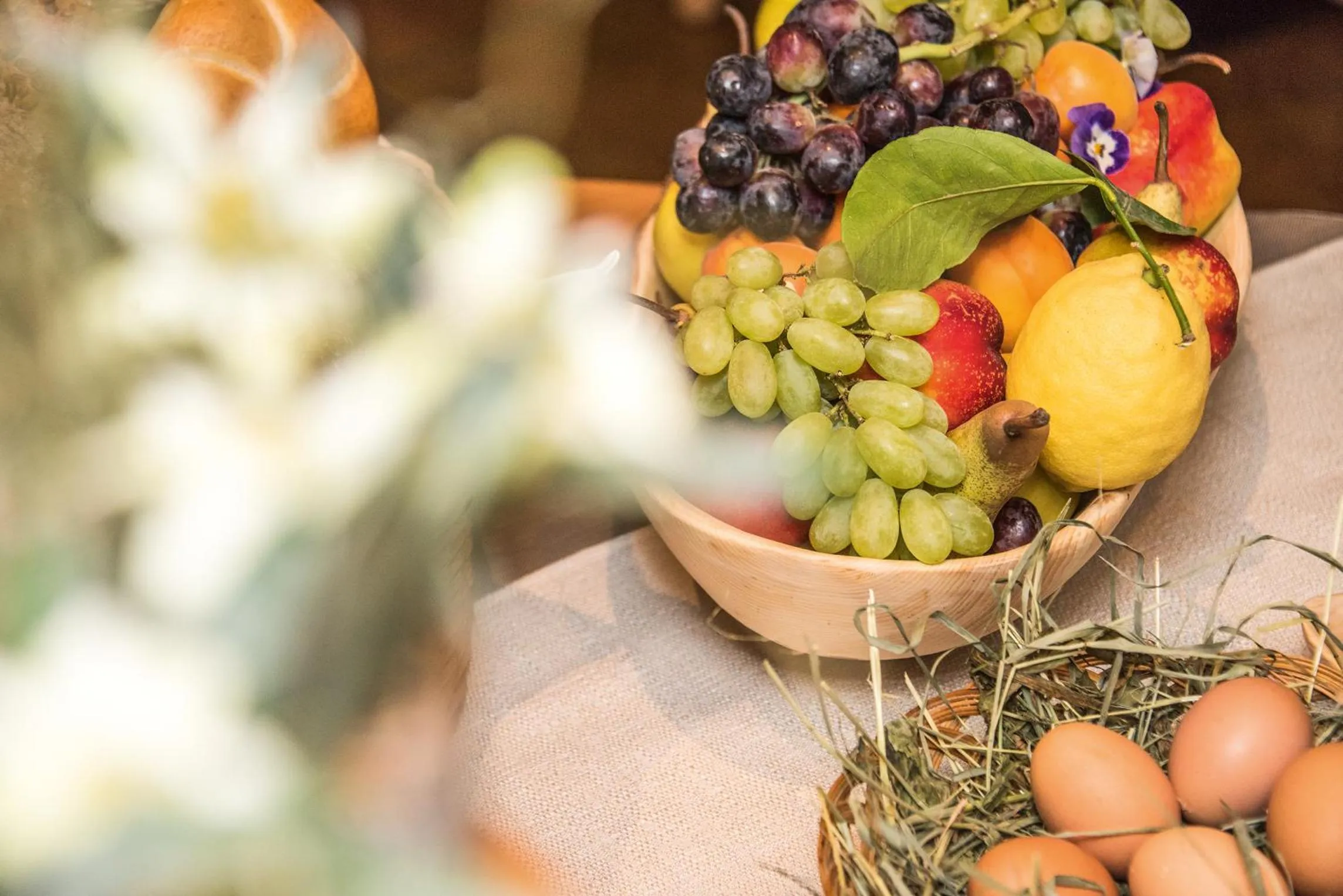 Food close-up in Vitaurina Royal Hotel