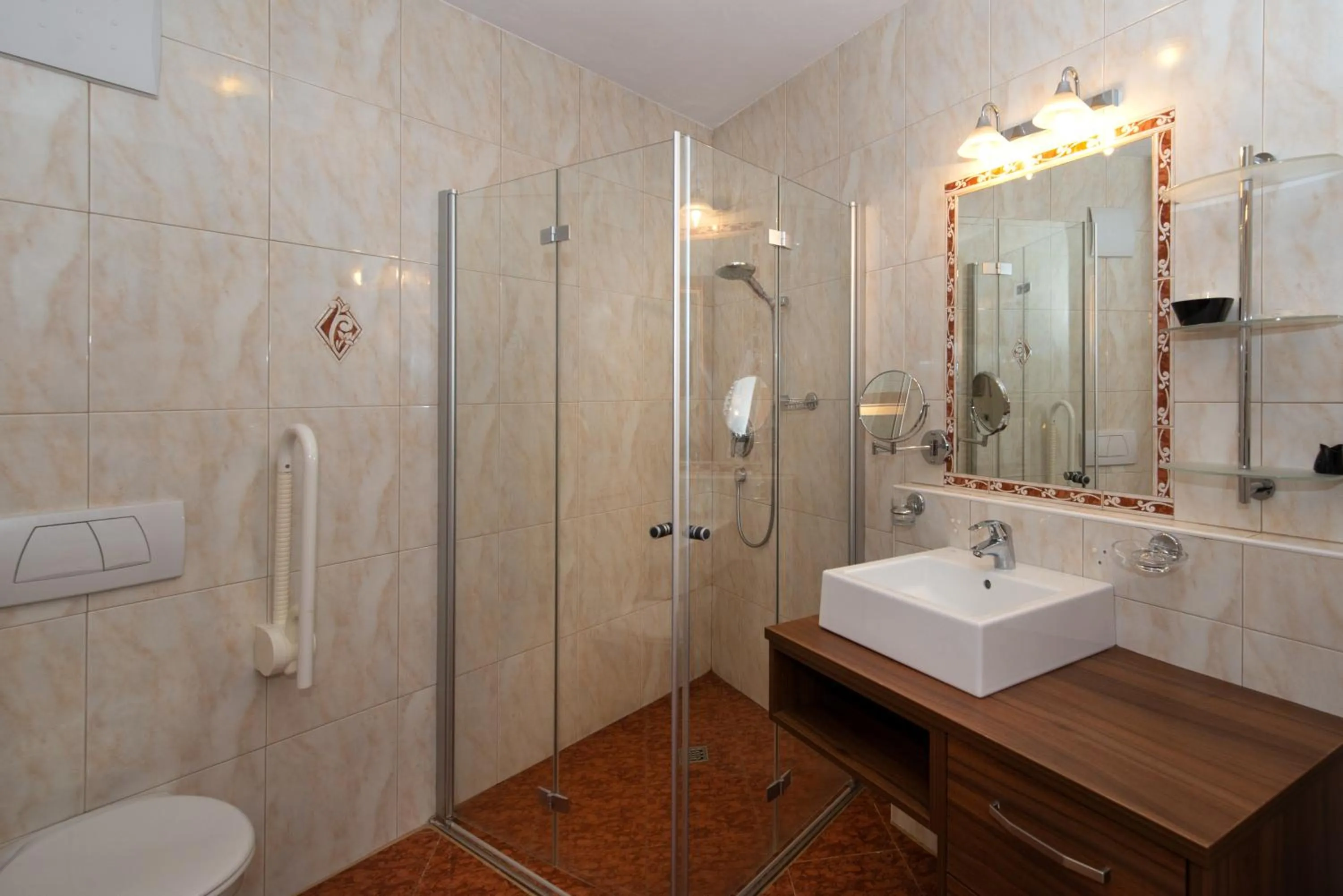 Bathroom in Hotel Engel