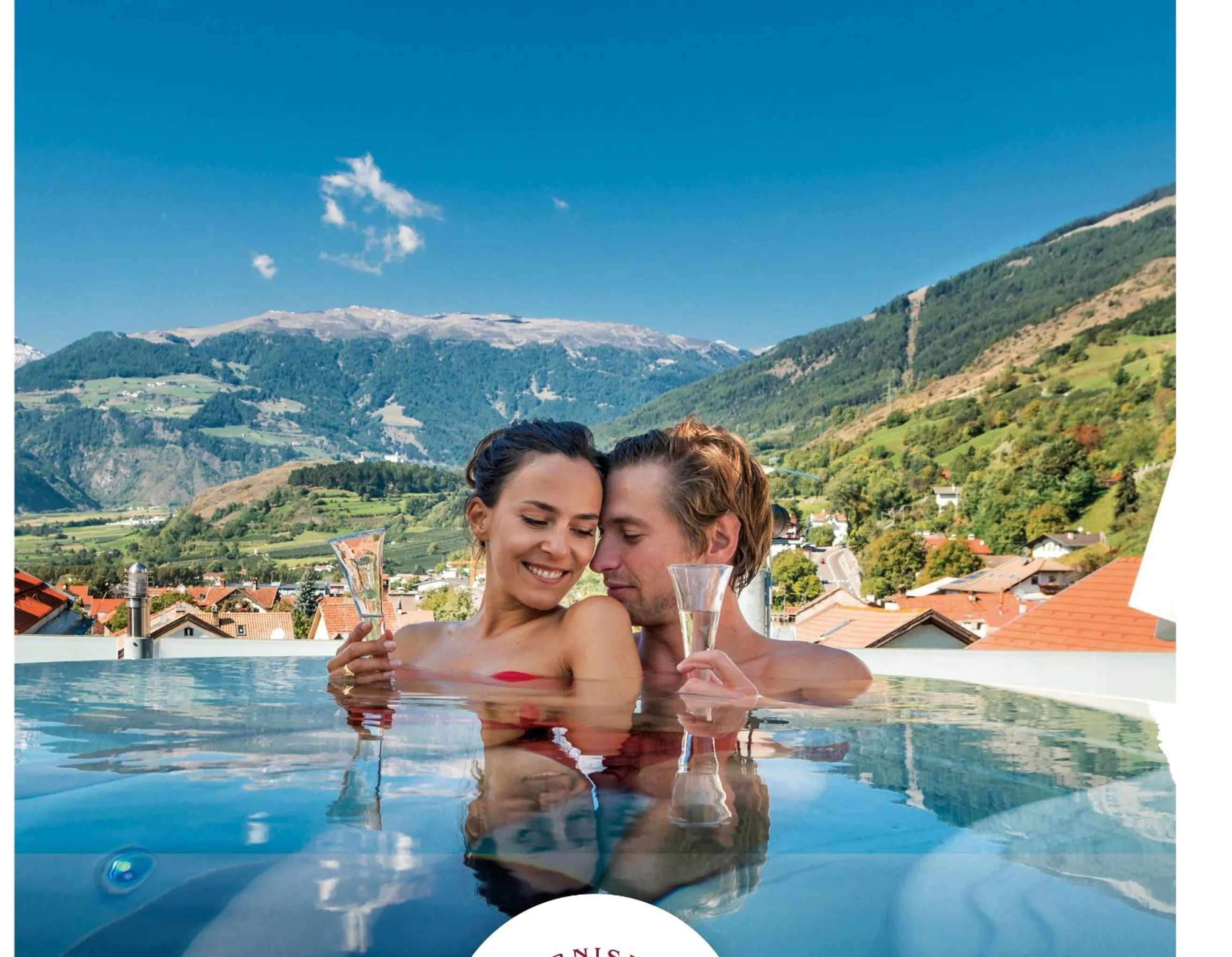 Hot Tub in Hotel Engel