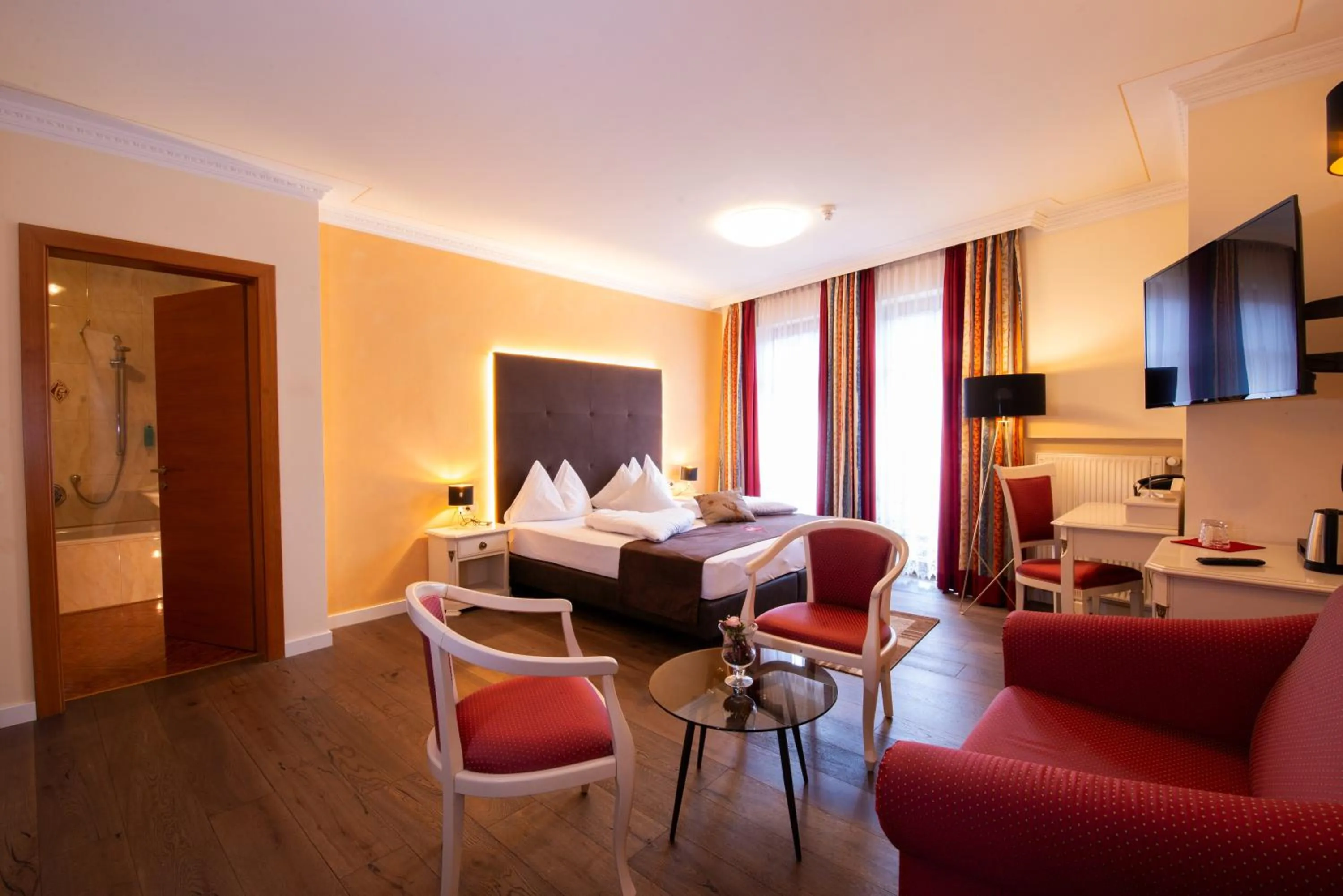 Bedroom in Hotel Engel