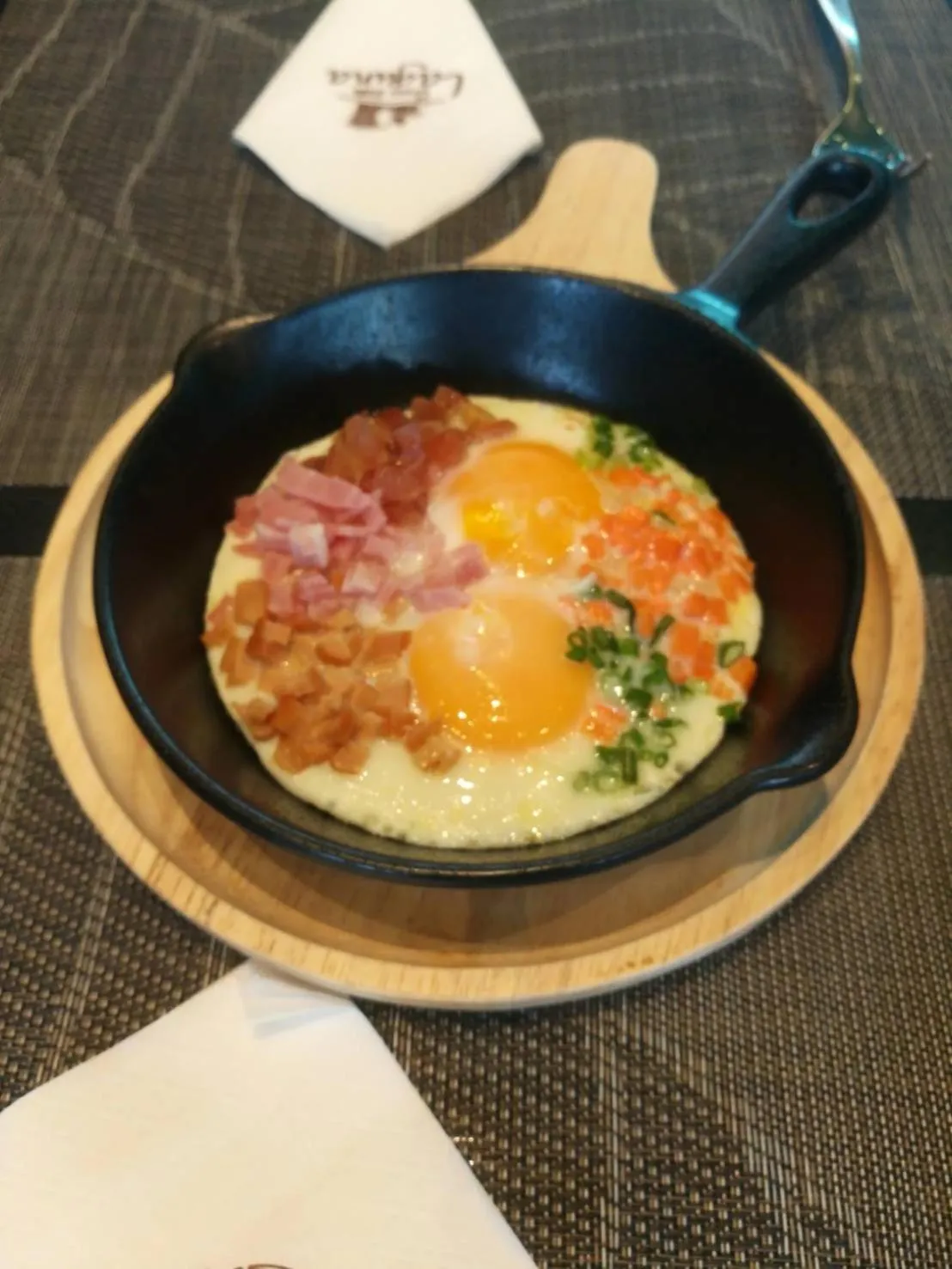 Food in Green Ville Laguna Hotel