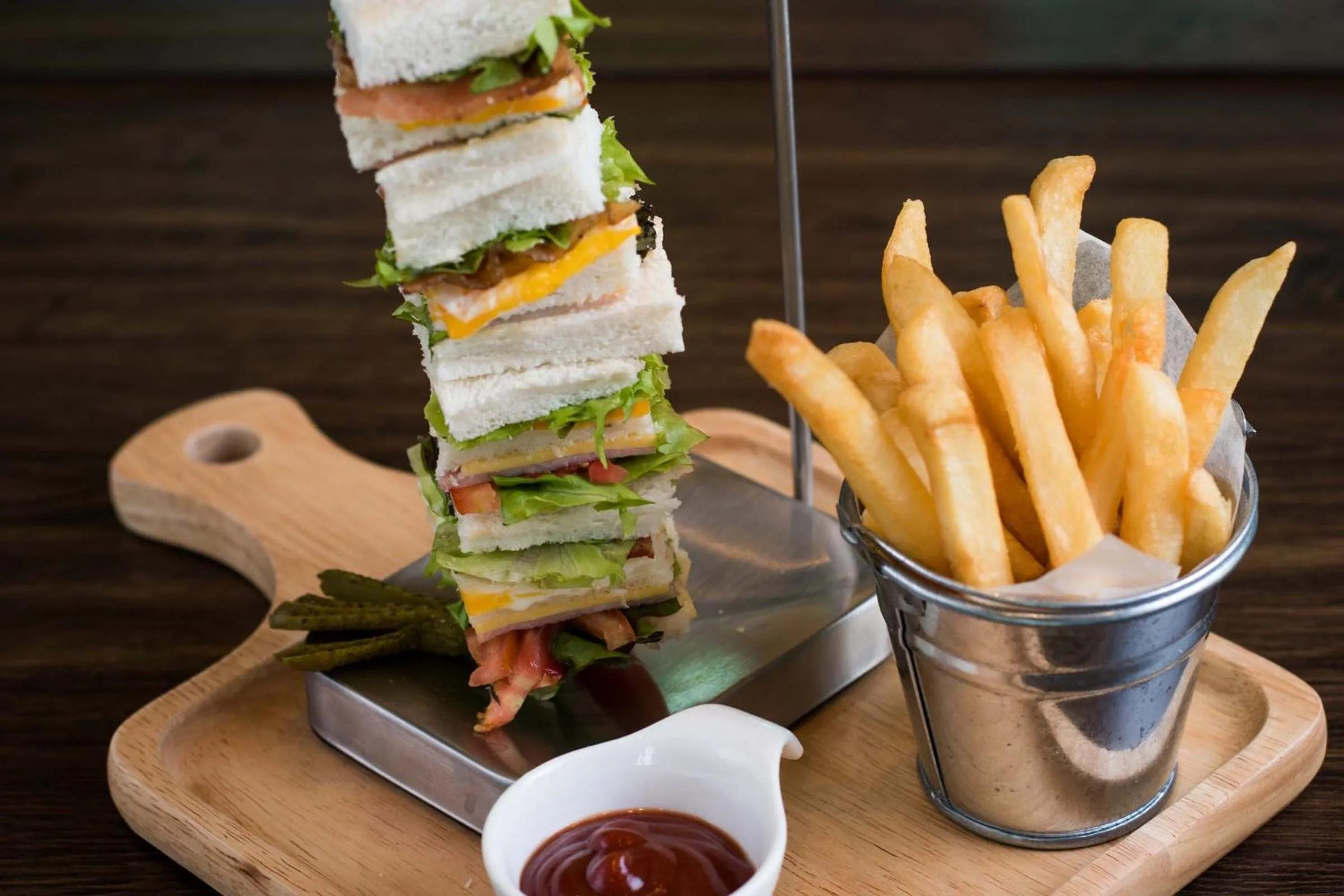 Food in Green Ville Laguna Hotel