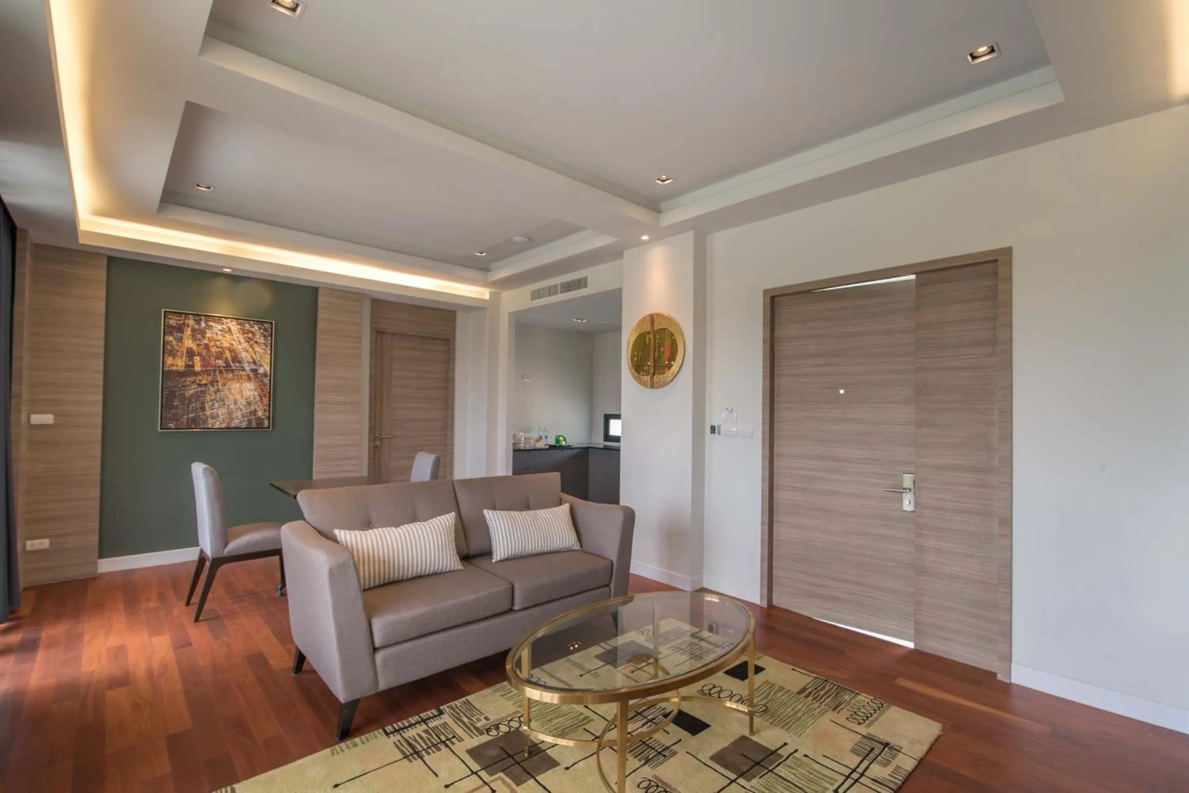 Living room in Green Ville Laguna Hotel