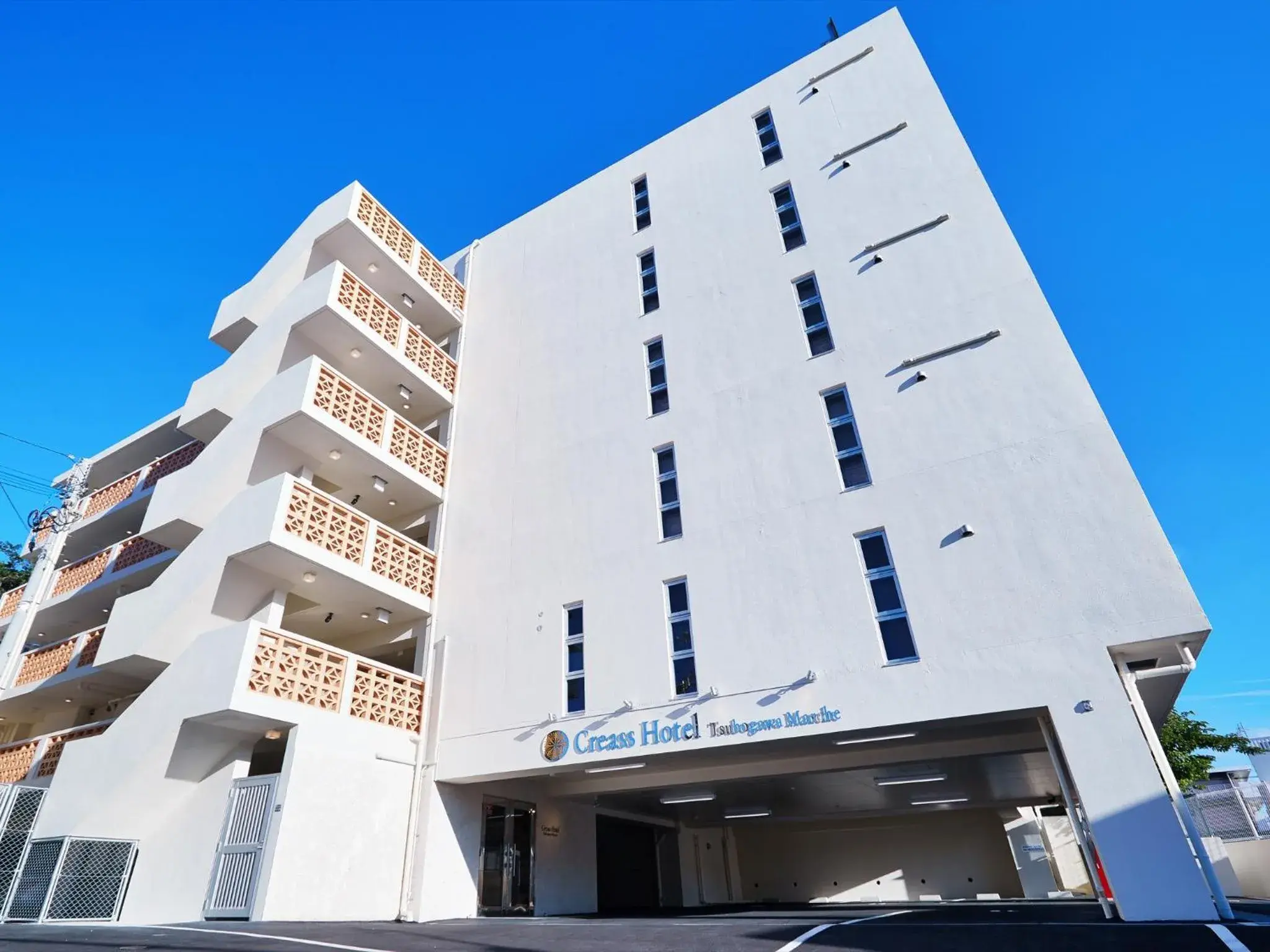 Facade/entrance in Creass Hotel Tsubogawa Marche Facade/entrance in Creass Hotel Tsubogawa Marche