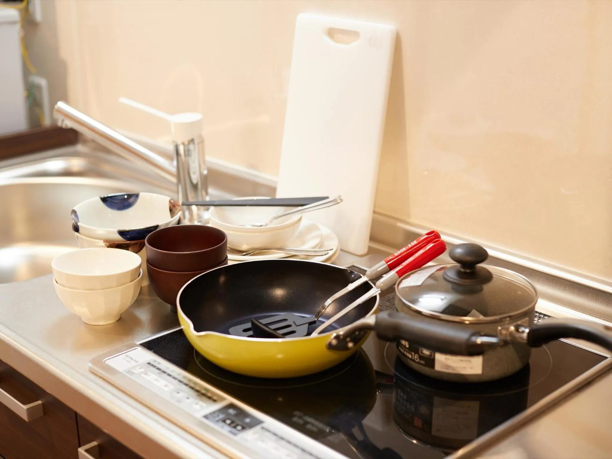 Kitchen or kitchenette in Creass Hotel Tsubogawa Marche