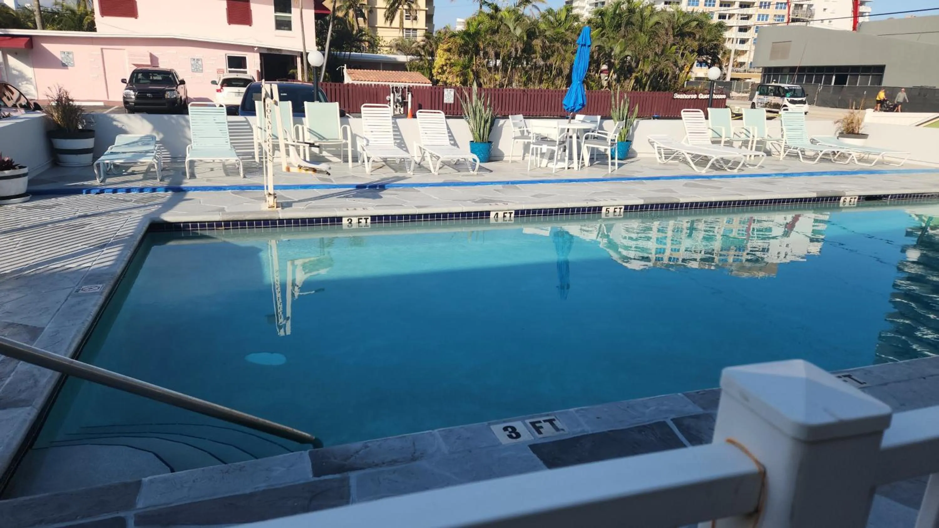 Swimming pool in The Palms On Ocean