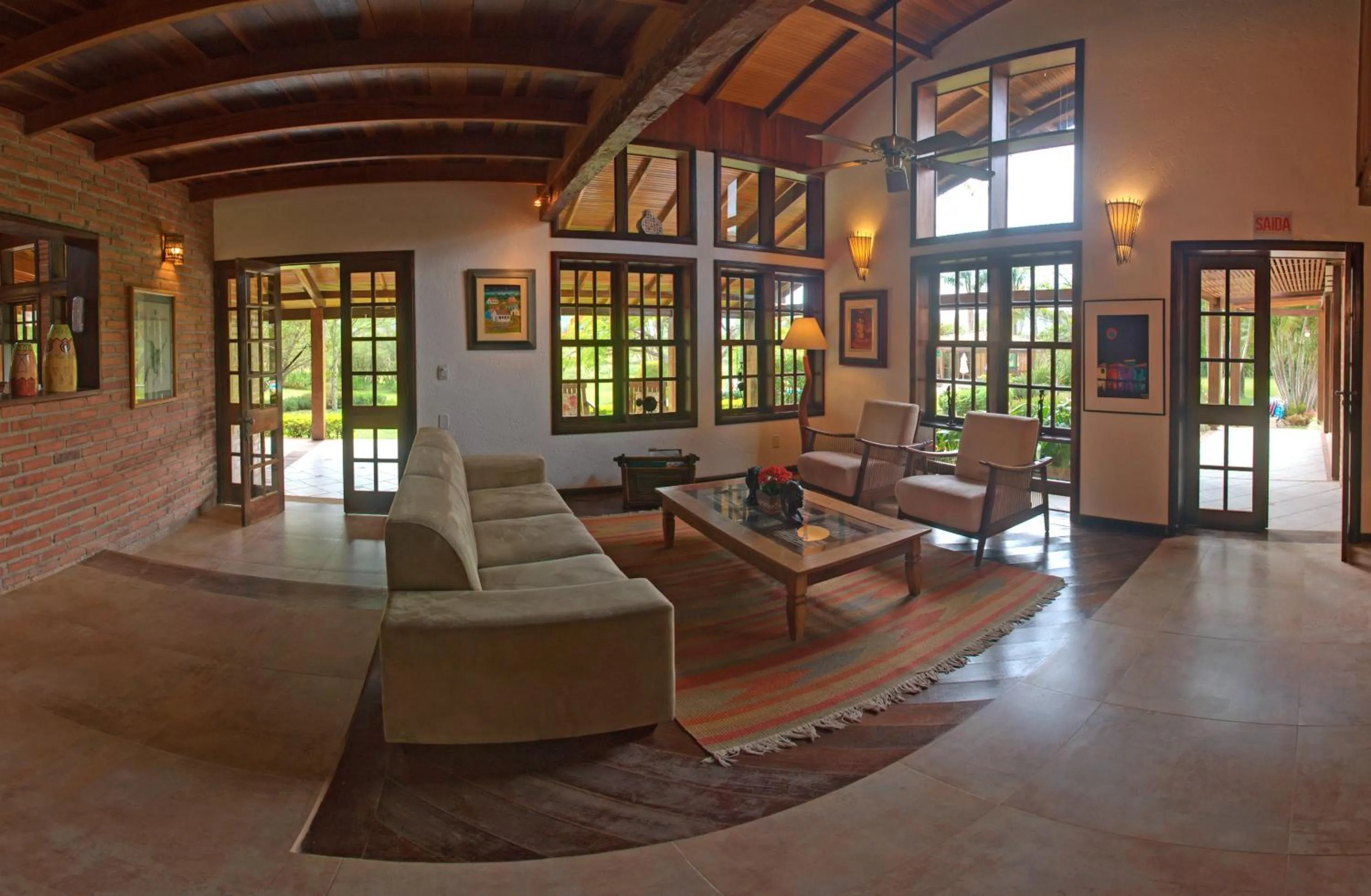 Living room in Hotel Pousada da Lagoa - Casa Californiana