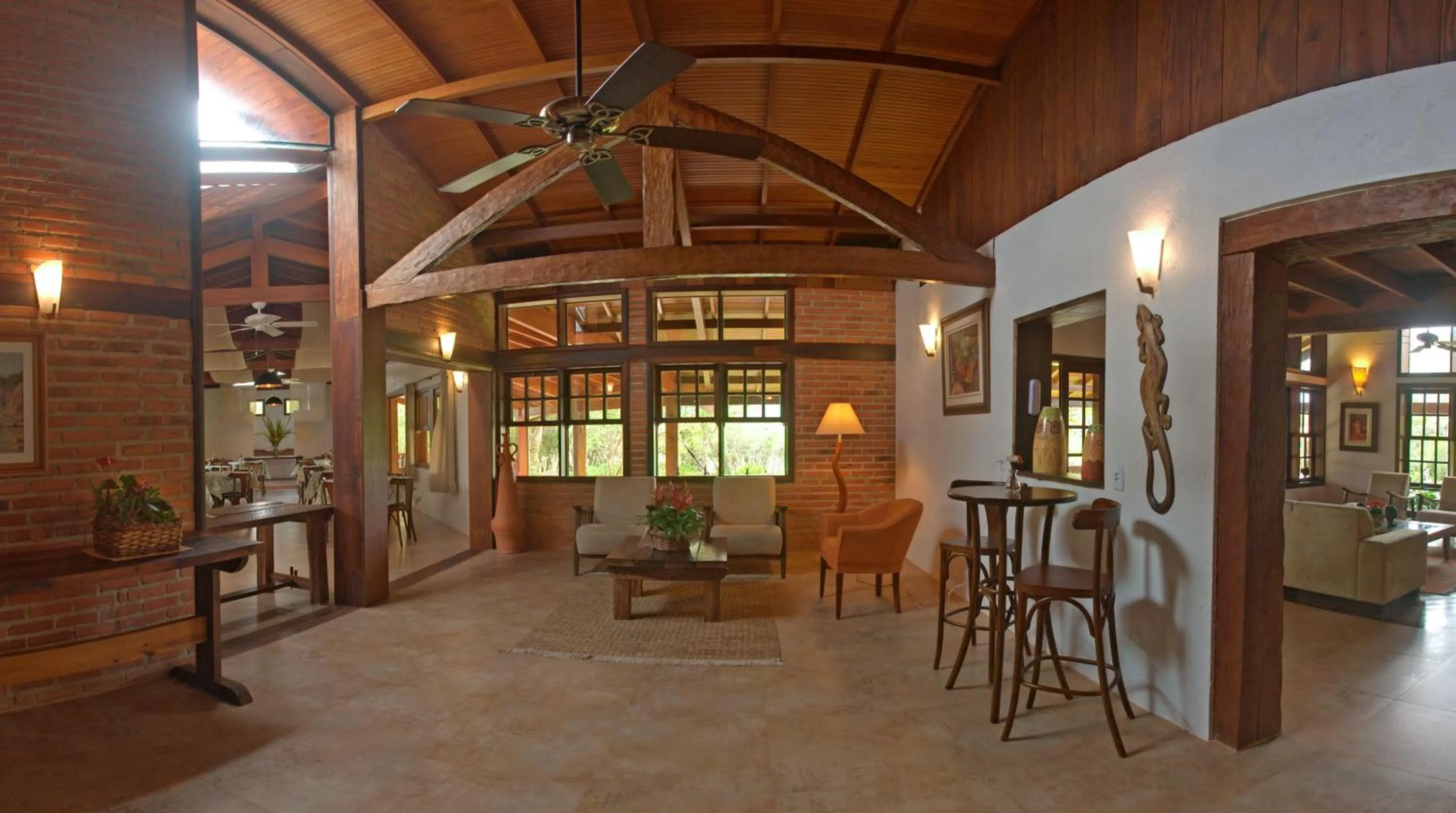 Living room in Hotel Pousada da Lagoa - Casa Californiana