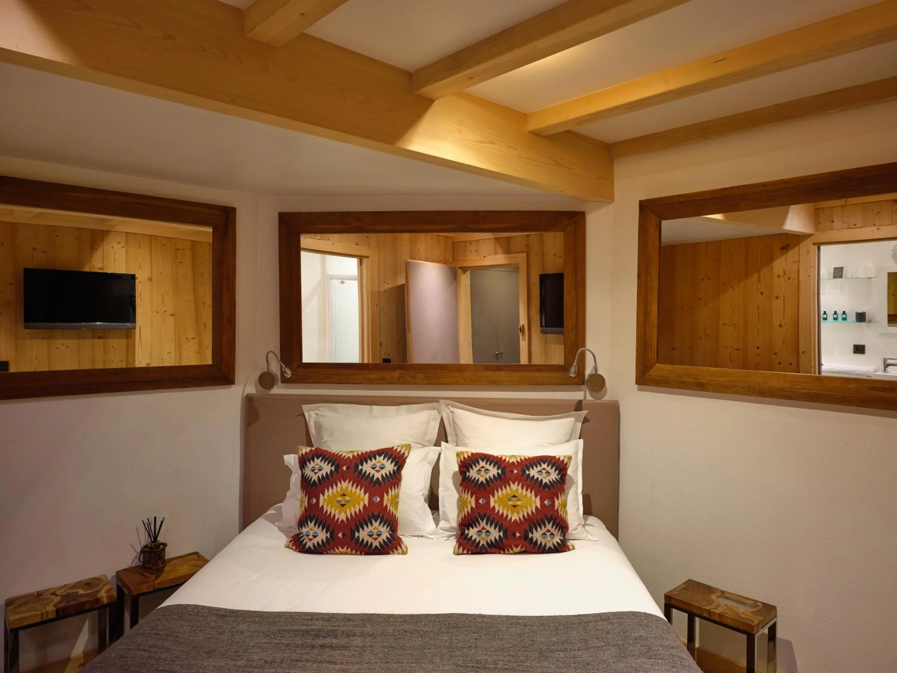 Bed in Les Rives d'Argentière