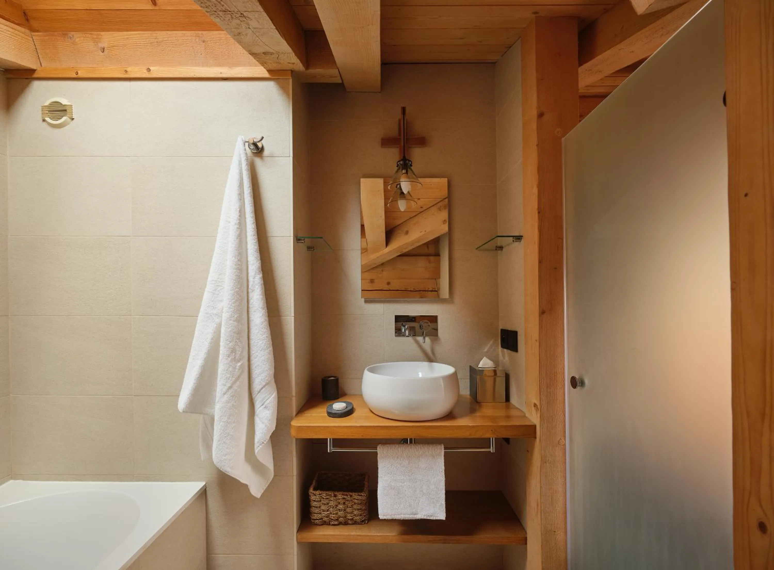 Bathroom in Les Rives d'Argentière