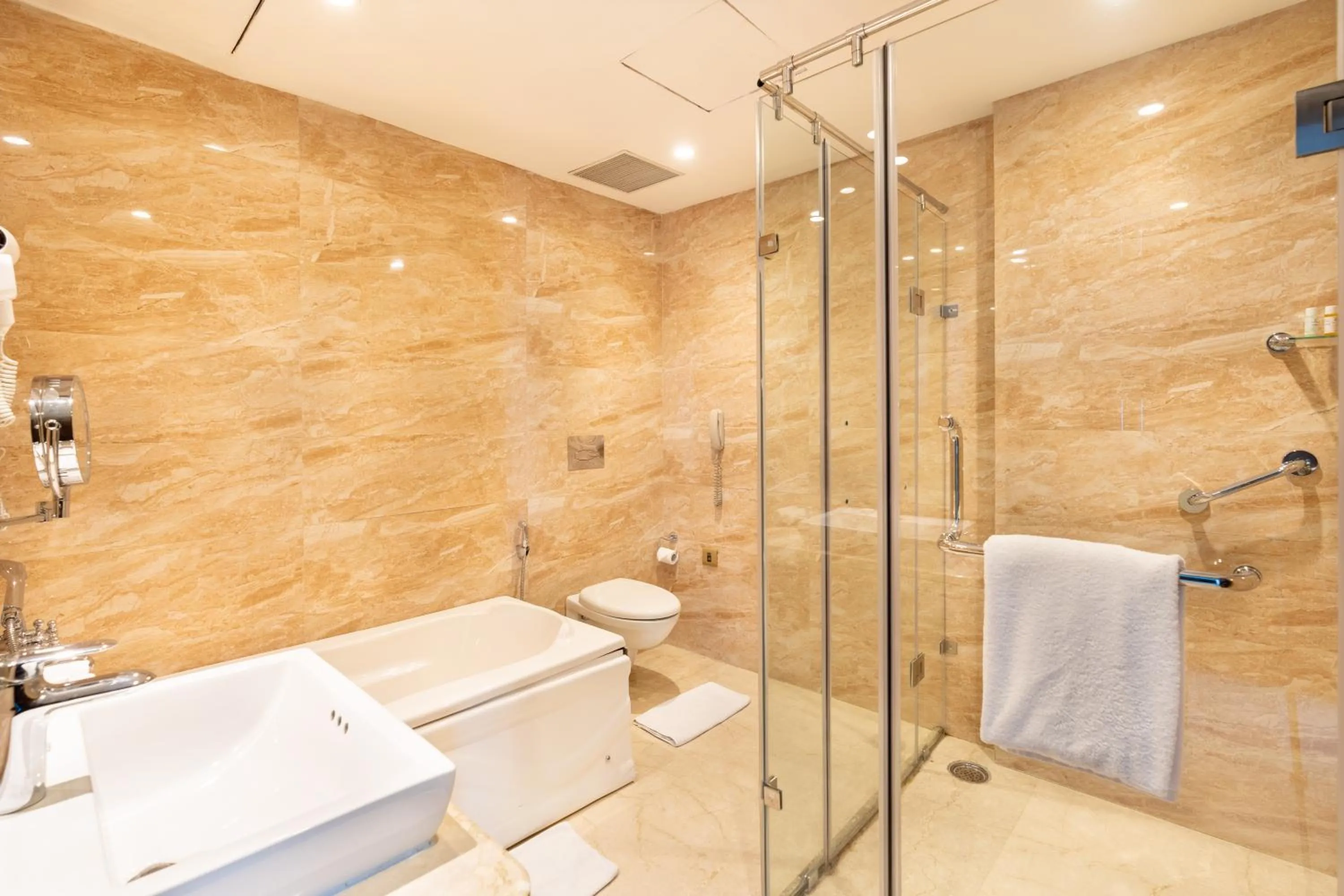 Bathroom in Soaltee Westend Premier