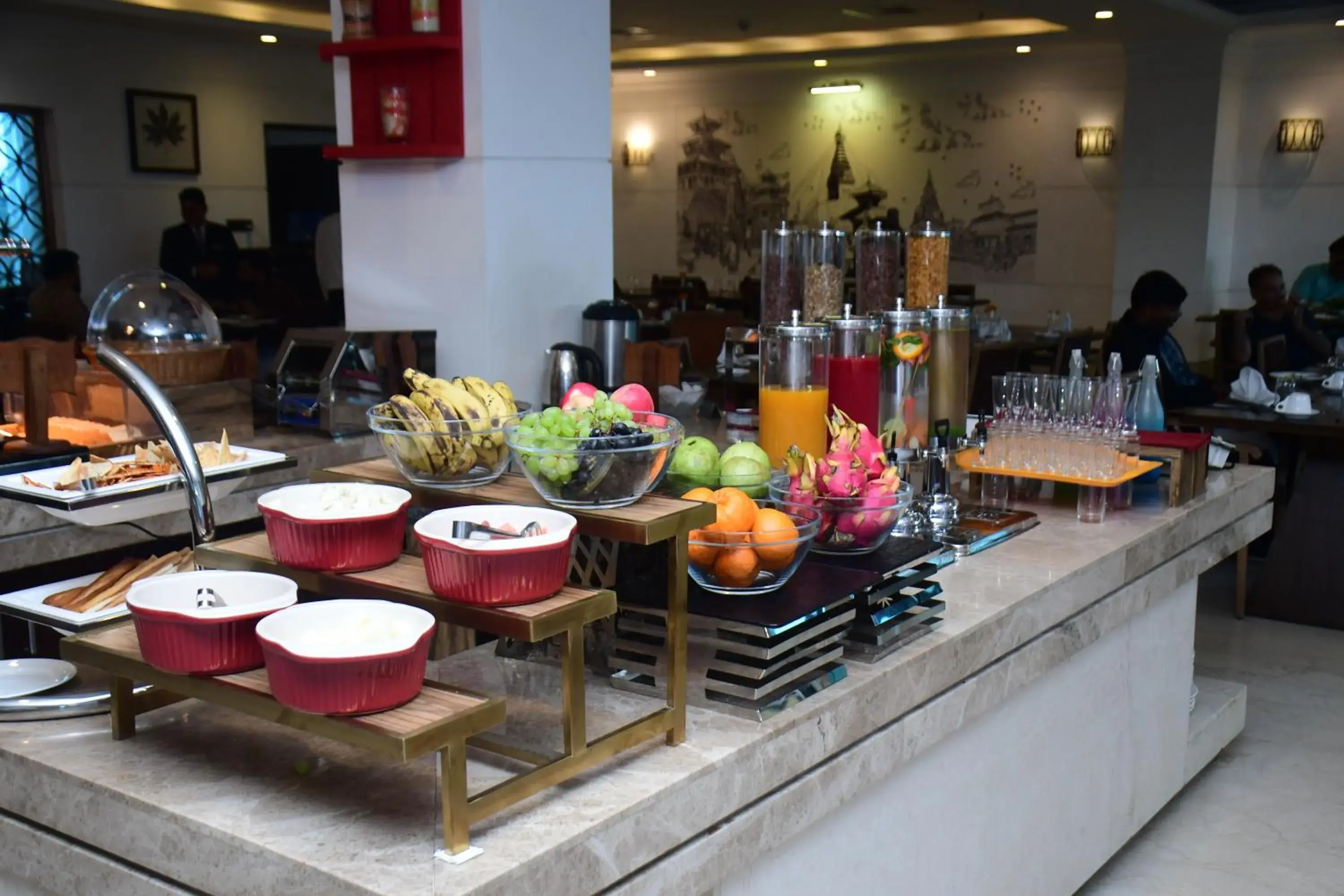 Buffet breakfast in Soaltee Westend Premier Buffet breakfast in Soaltee Westend Premier