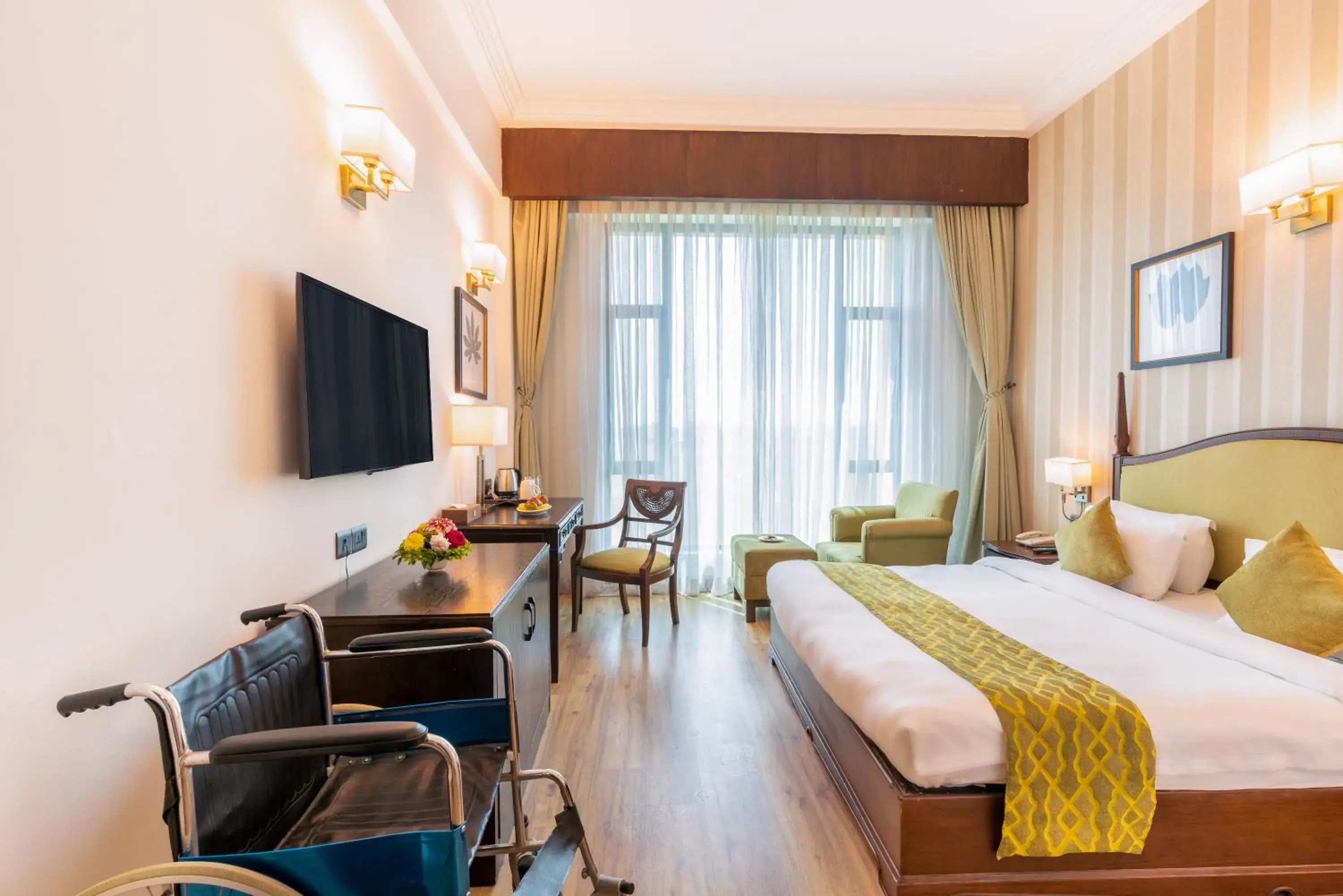 Photo of the whole room, Bed in Soaltee Westend Premier Photo of the whole room, Bed in Soaltee Westend Premier