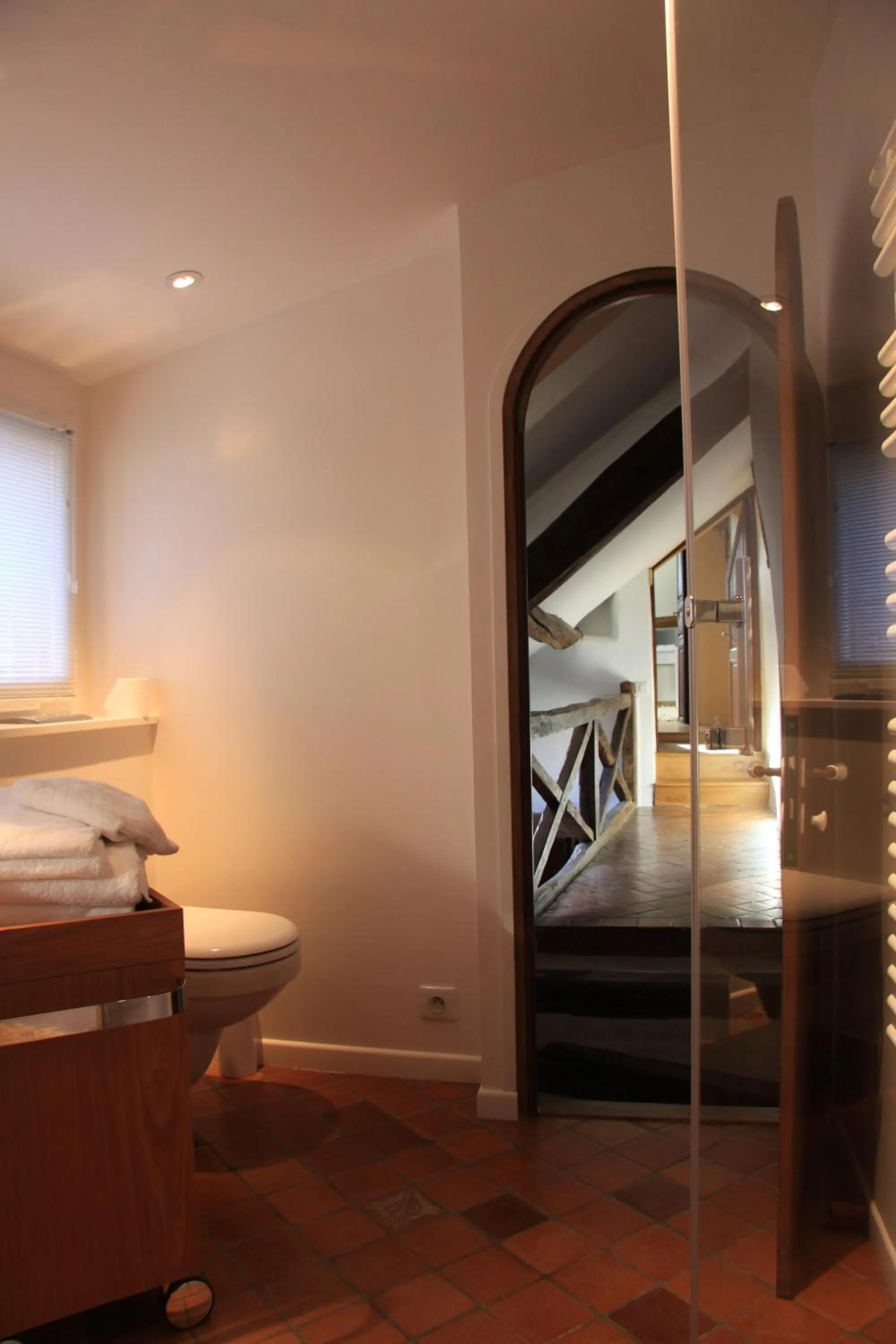 Bathroom, Bed in L'Hibernie