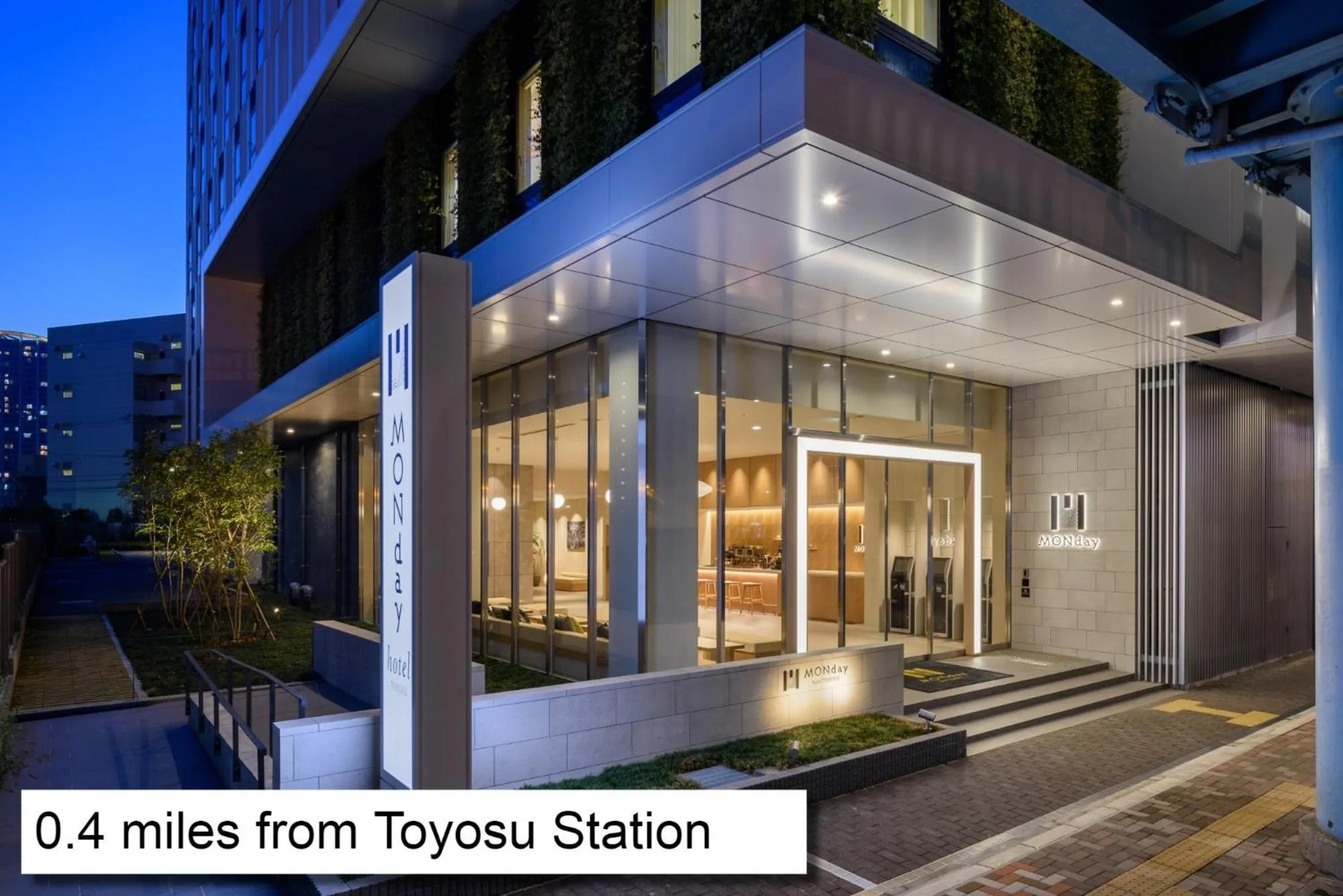 Property building in hotel MONday Premium TOYOSU