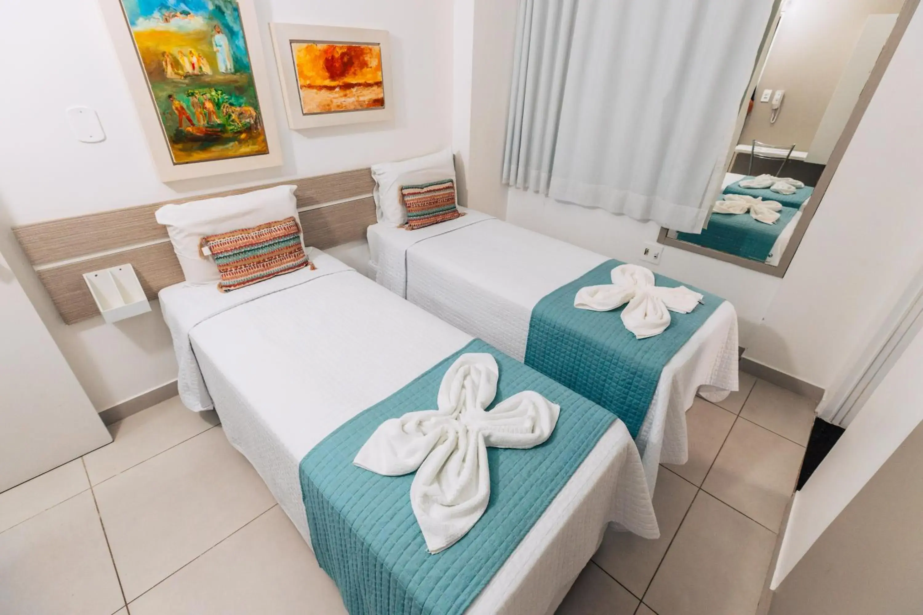 Standard Twin Room in Pousada Capital das Águas Standard Twin Room in Pousada Capital das Águas