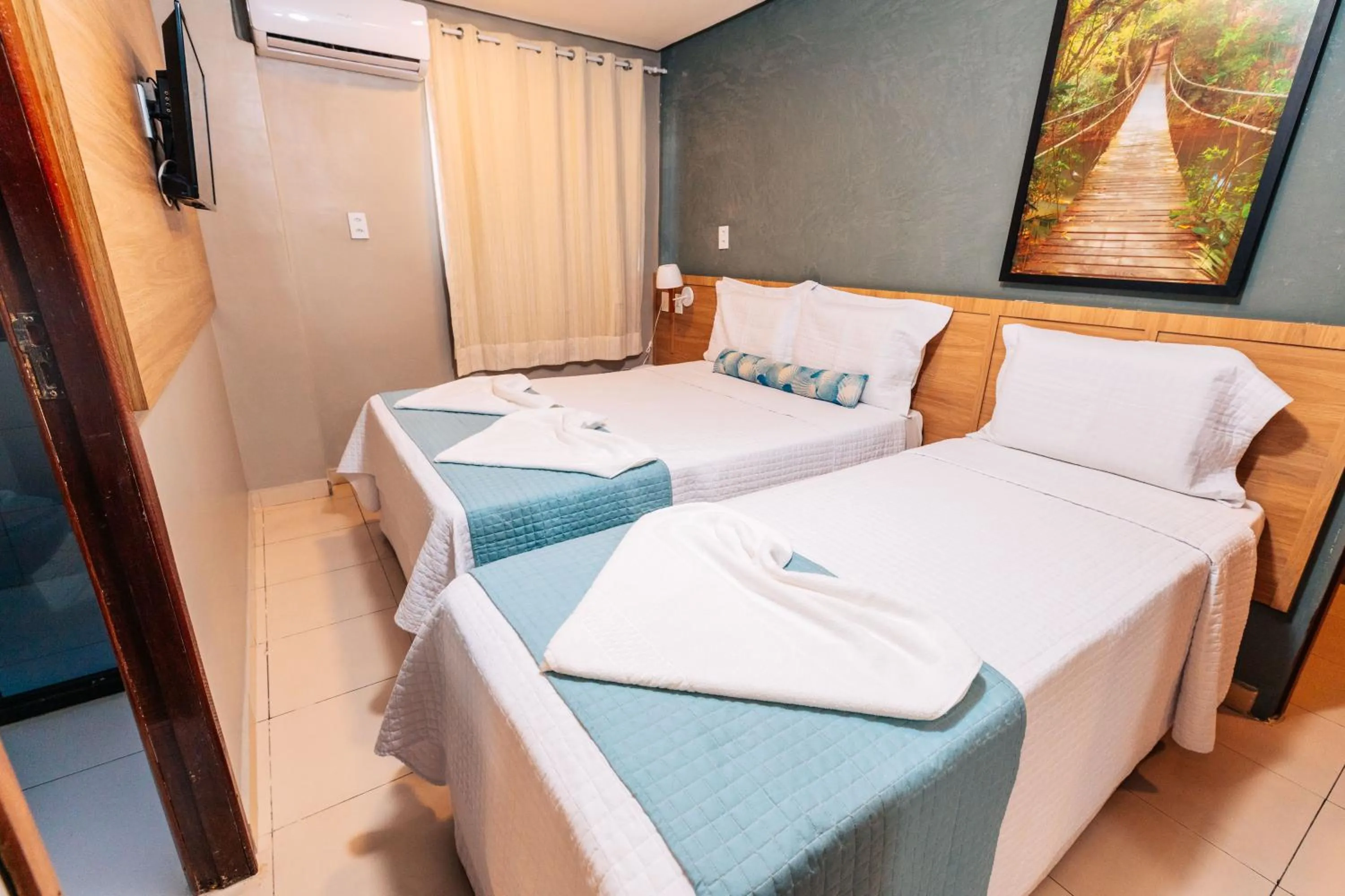 Photo of the whole room, Bed in Pousada Capital das Águas