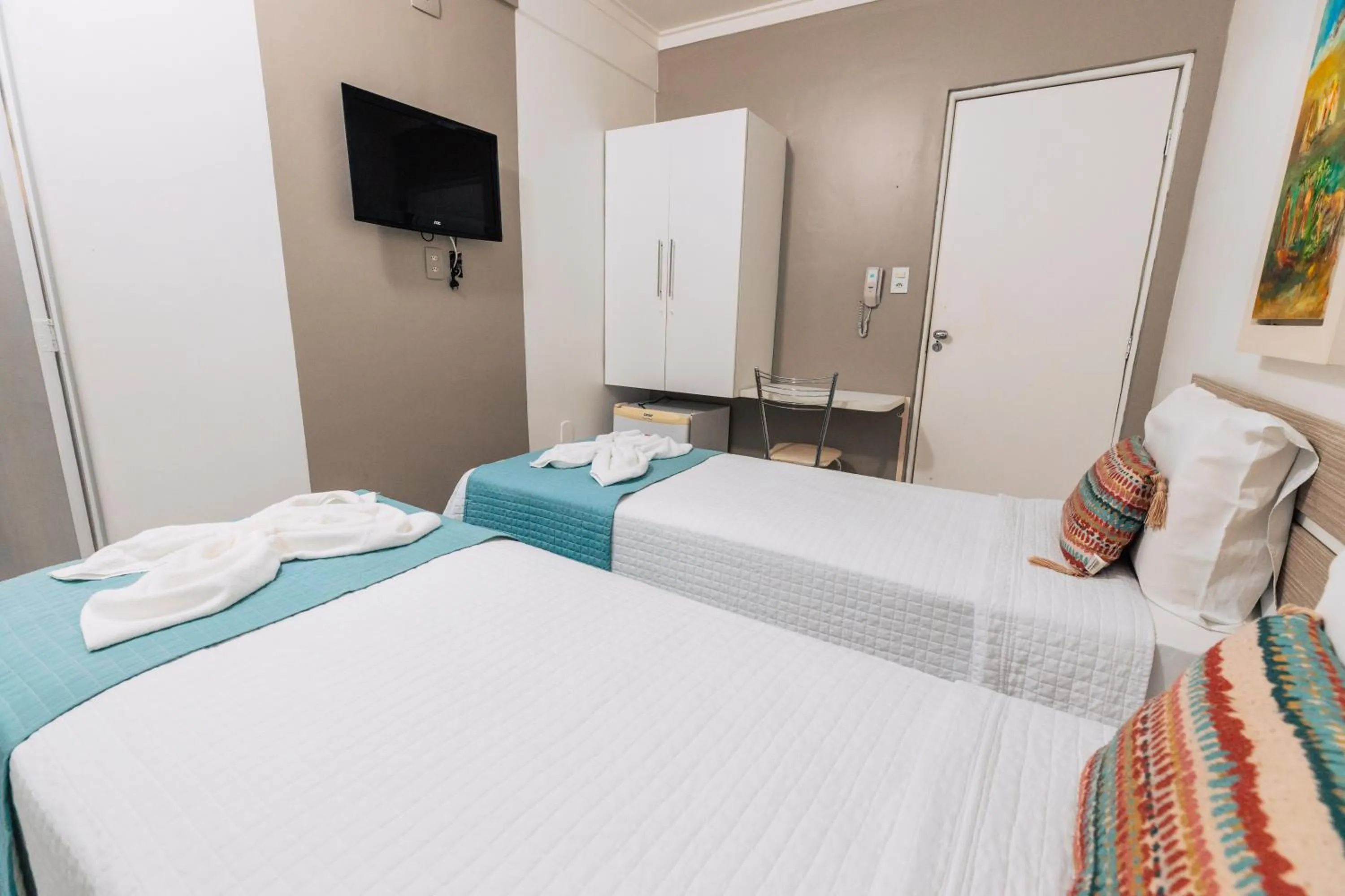 Photo of the whole room, Bed in Pousada Capital das Águas