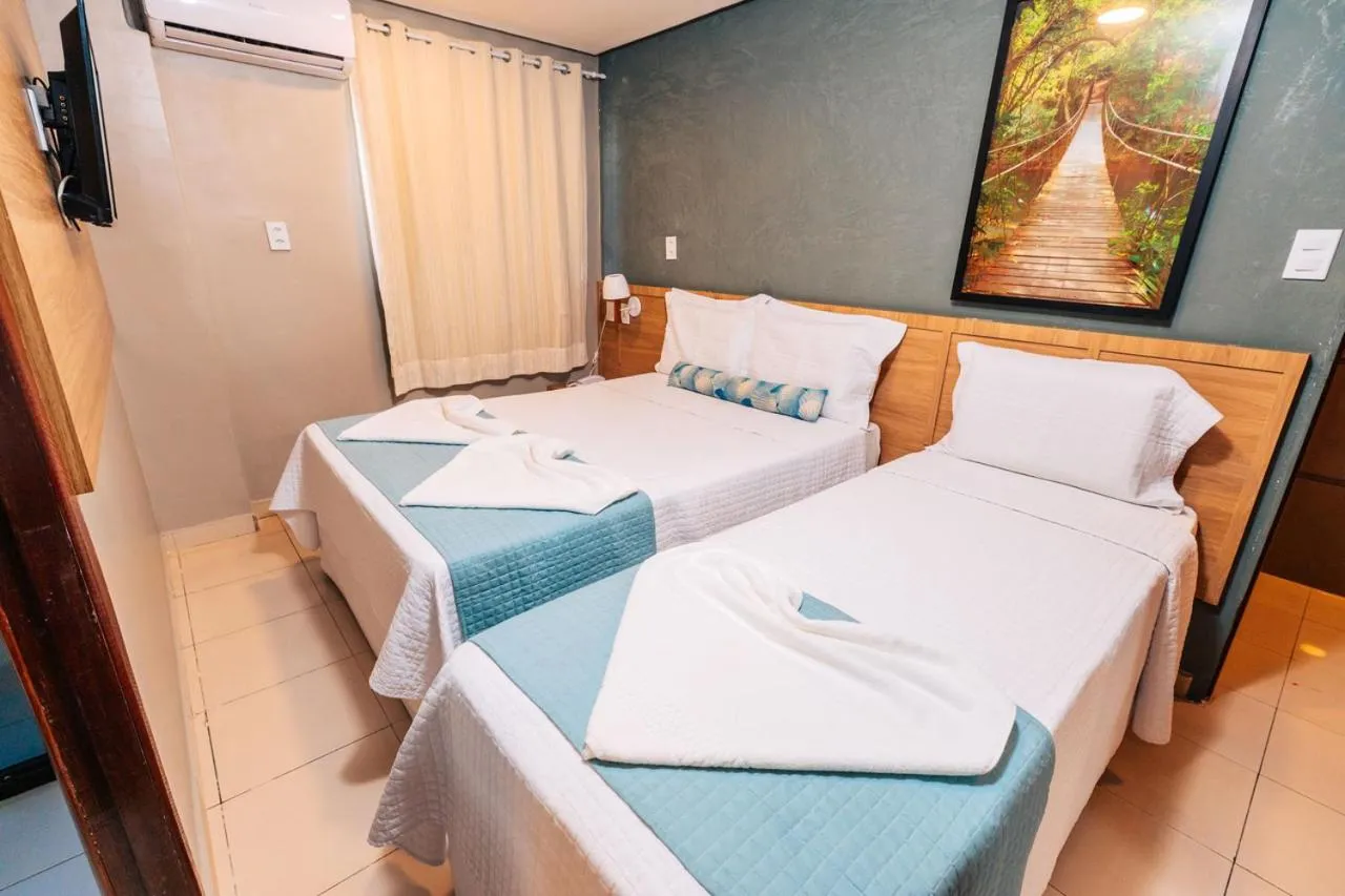 Bed in Pousada Capital das Águas