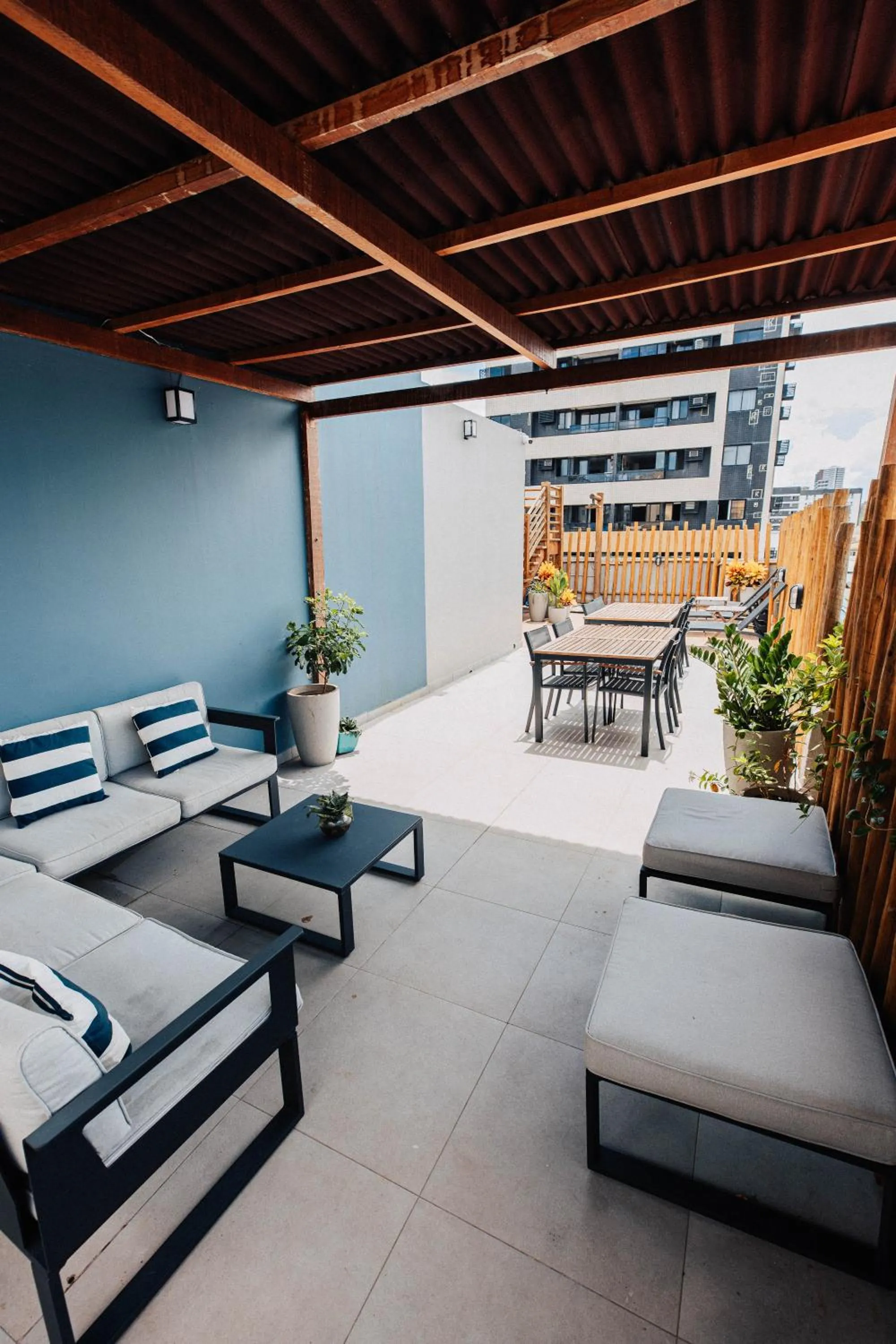 Swimming pool in Pousada Capital das Águas