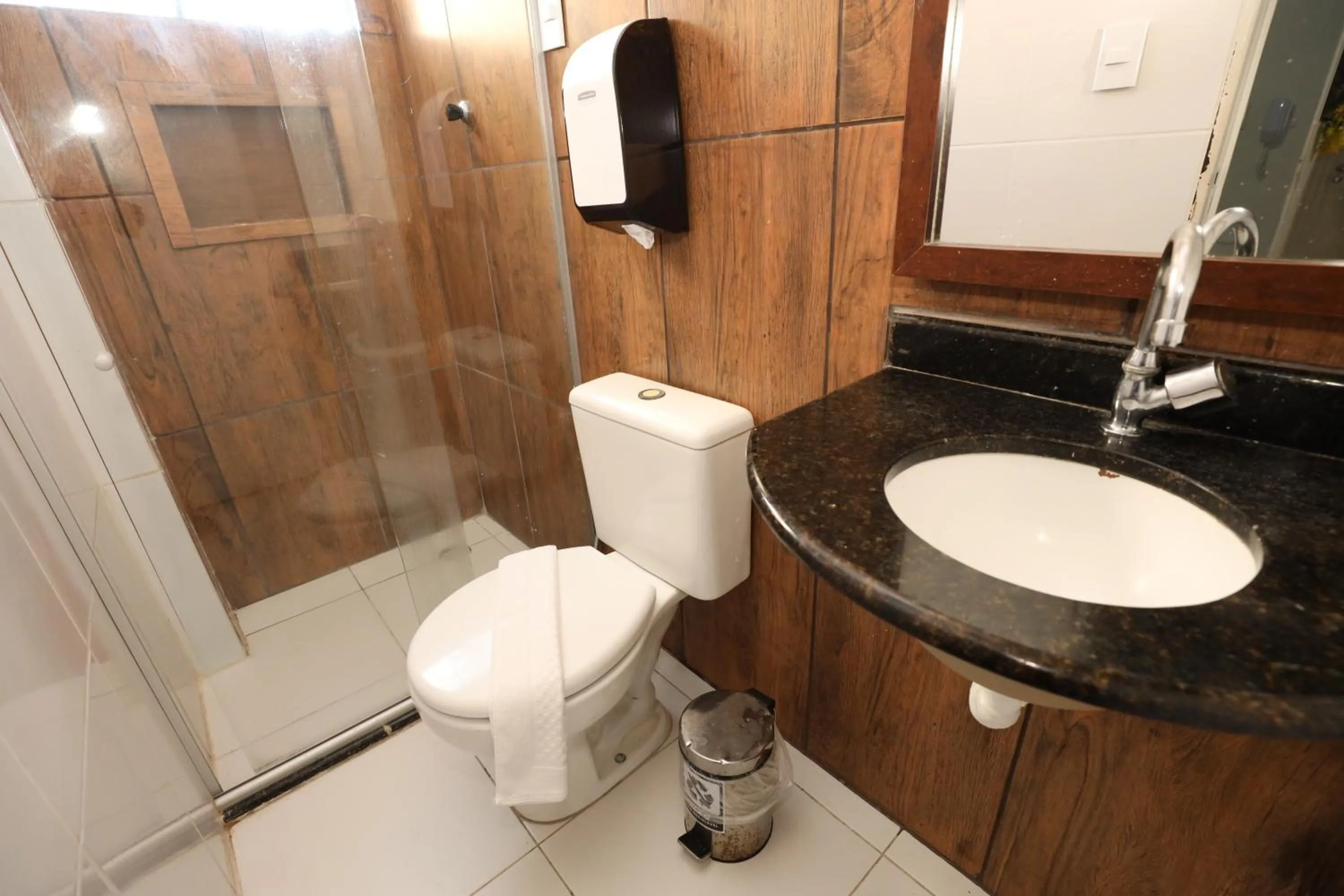 Bathroom in Pousada Capital das Águas