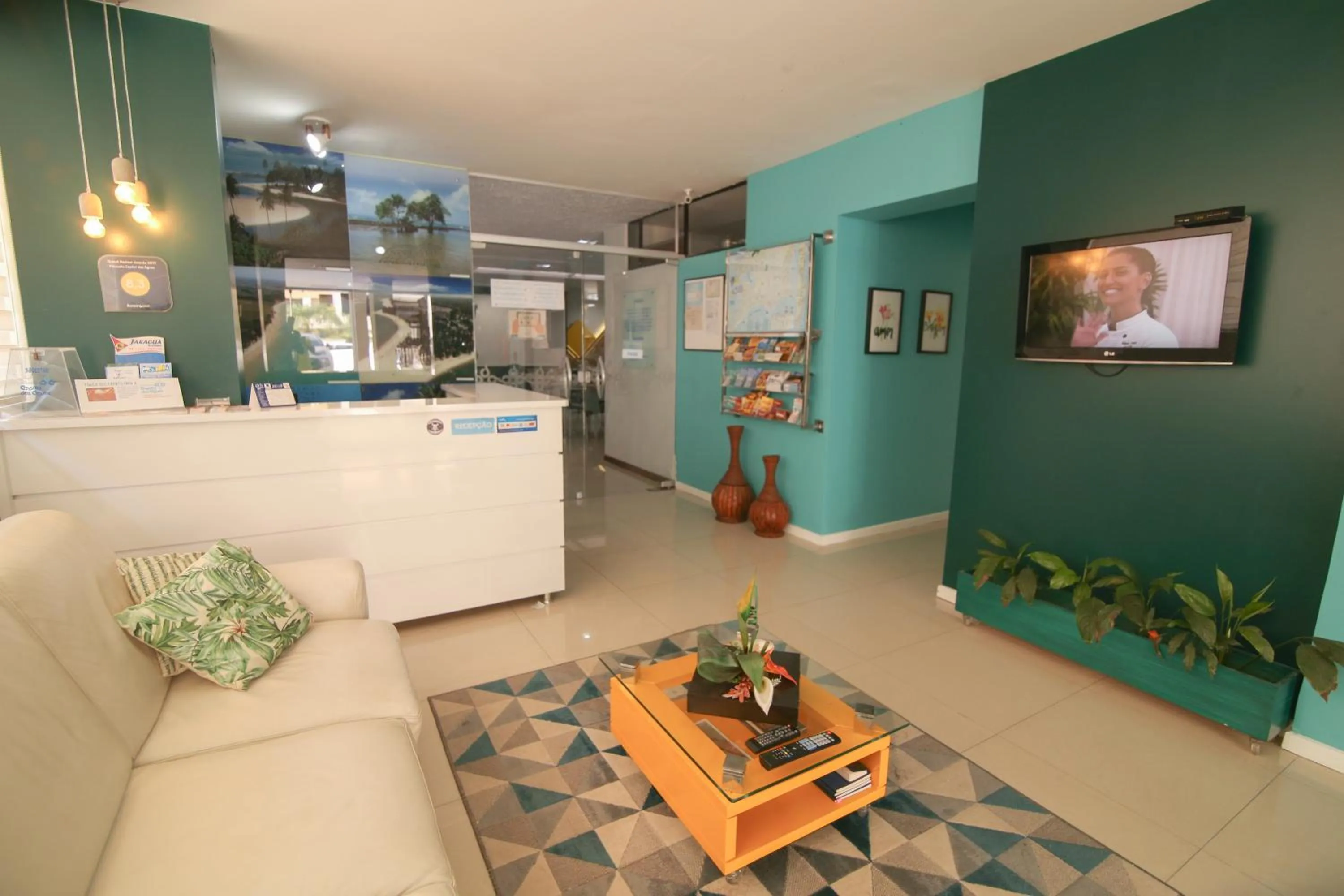 Lobby or reception in Pousada Capital das Águas