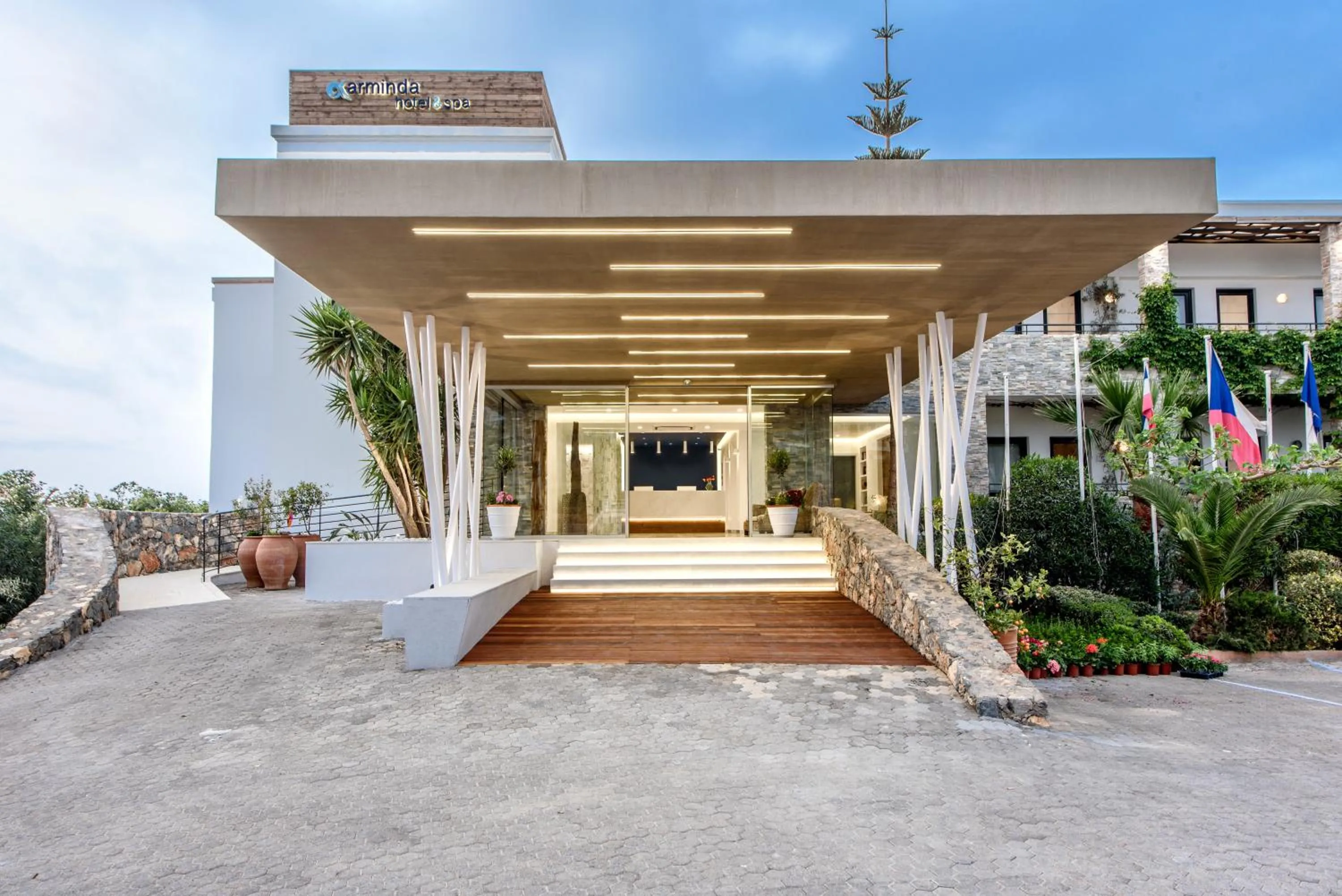 Facade/entrance in Arminda Hotel & Spa